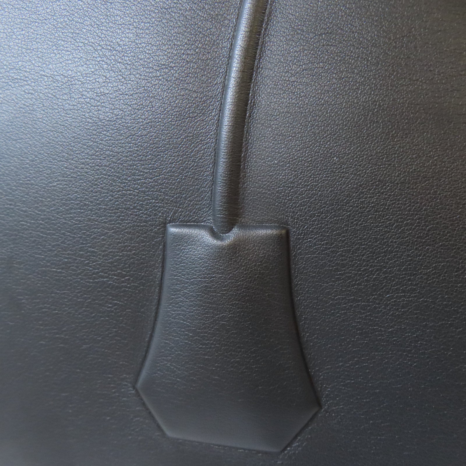 HERMES 【激減優惠】Swift皮革Birkin 35銀扣手挽袋黑色