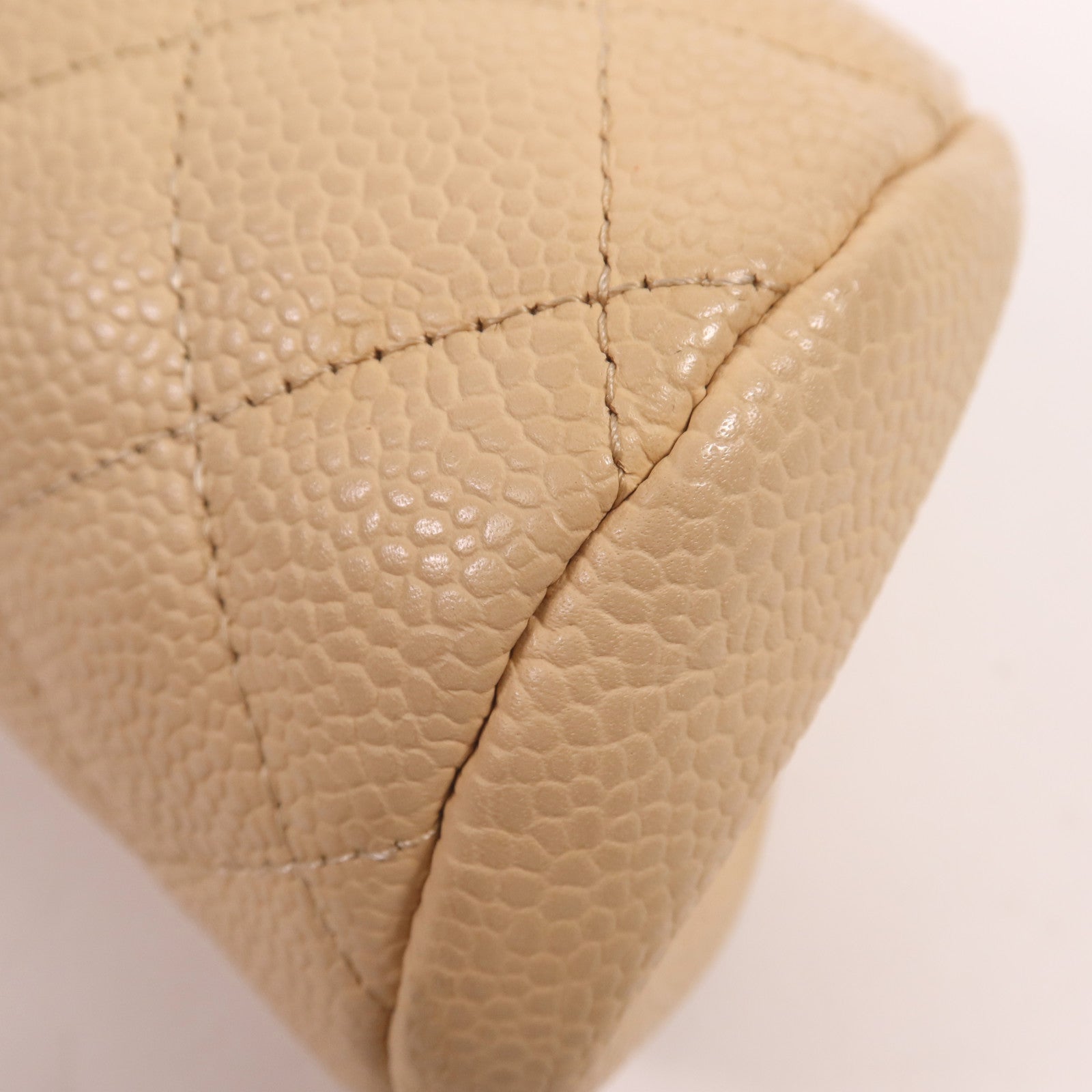 CHANEL 牛皮皮革Timeless Clutch Bag銀扣手拿包