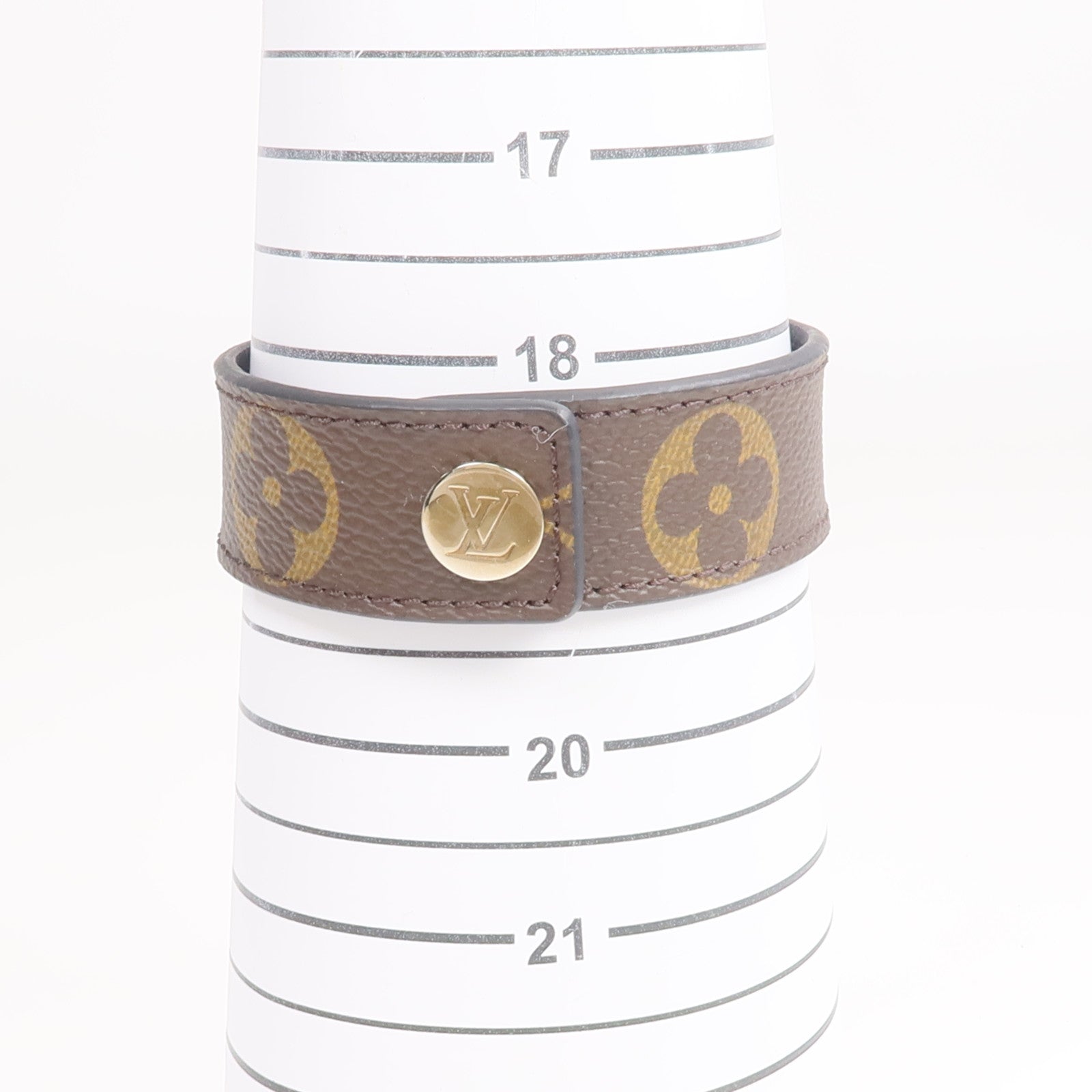 LOUIS VUITTON Monogram Bracelet銀扣手鐲