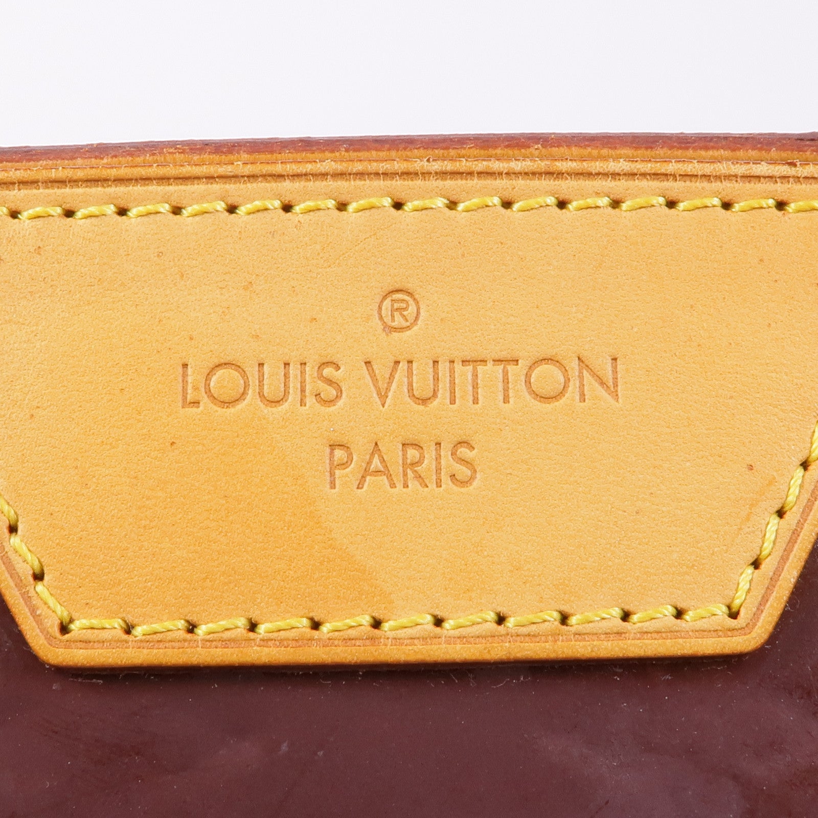 LOUIS VUITTON Vernis Brea MM金扣手挽肩背兩用袋Rouge Fauviste