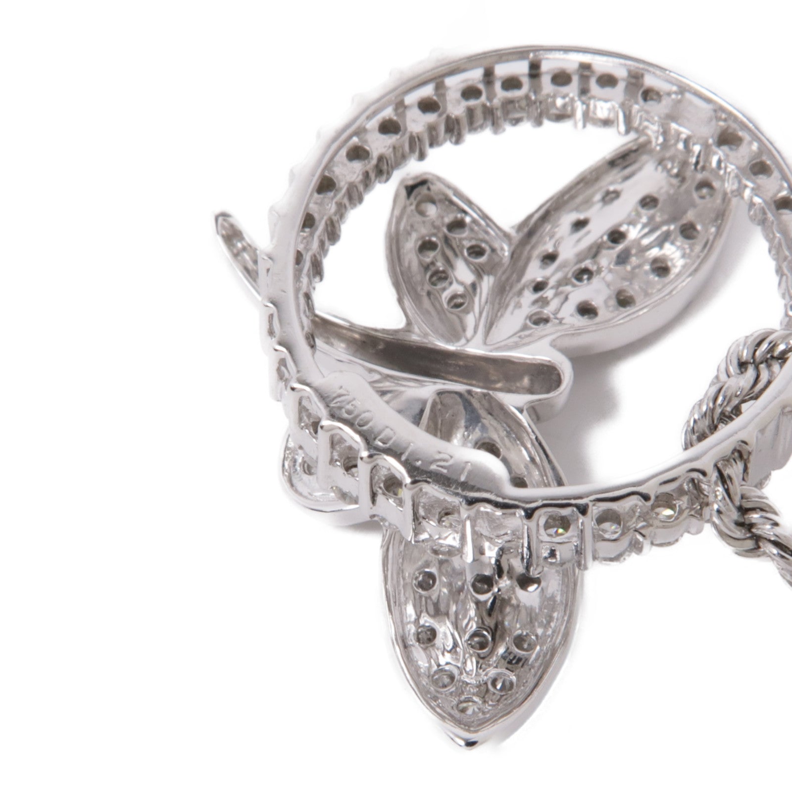 JEWELRY 18K白金Diamond Necklace鑽石項鍊