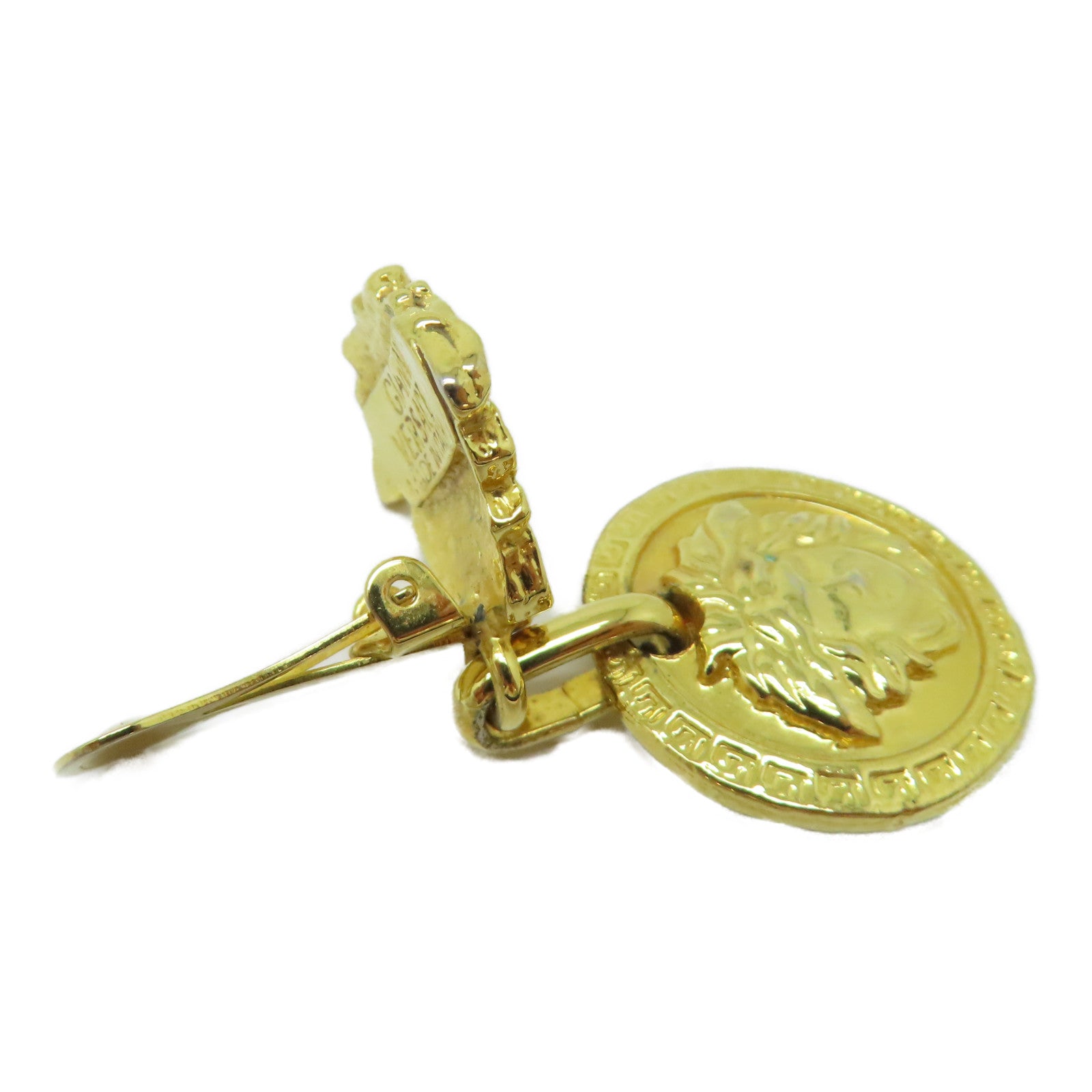 VERSACE 金屬Vintage Earring耳環金色