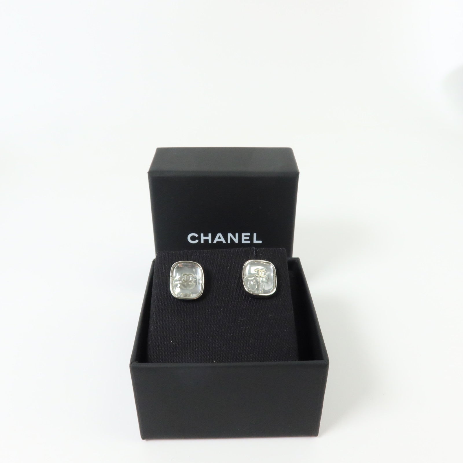 CHANEL PVC/金屬Earrings耳環