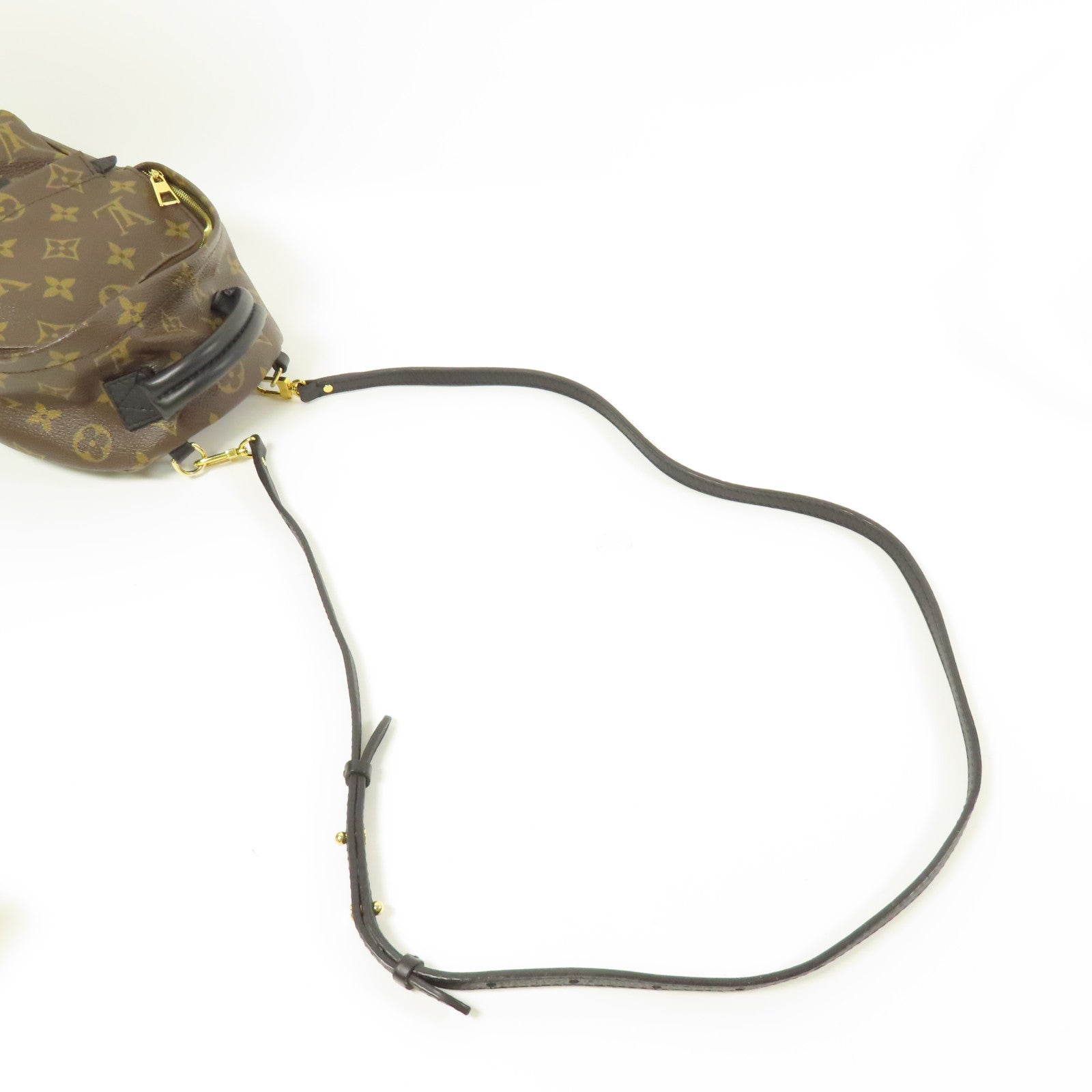 LOUIS VUITTON LV GHW Palm Spring Mini Backpack Monogram M44873 Brown