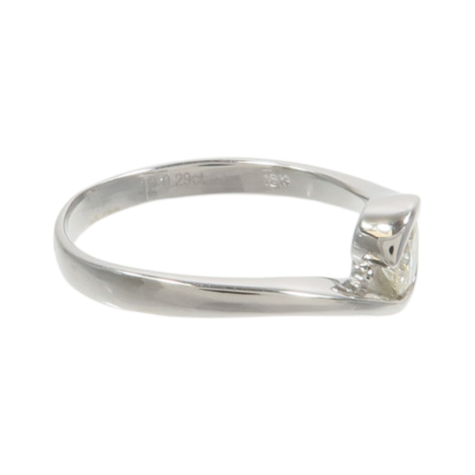 JEWELRY 18K白金Diamond Ring鑽石戒指