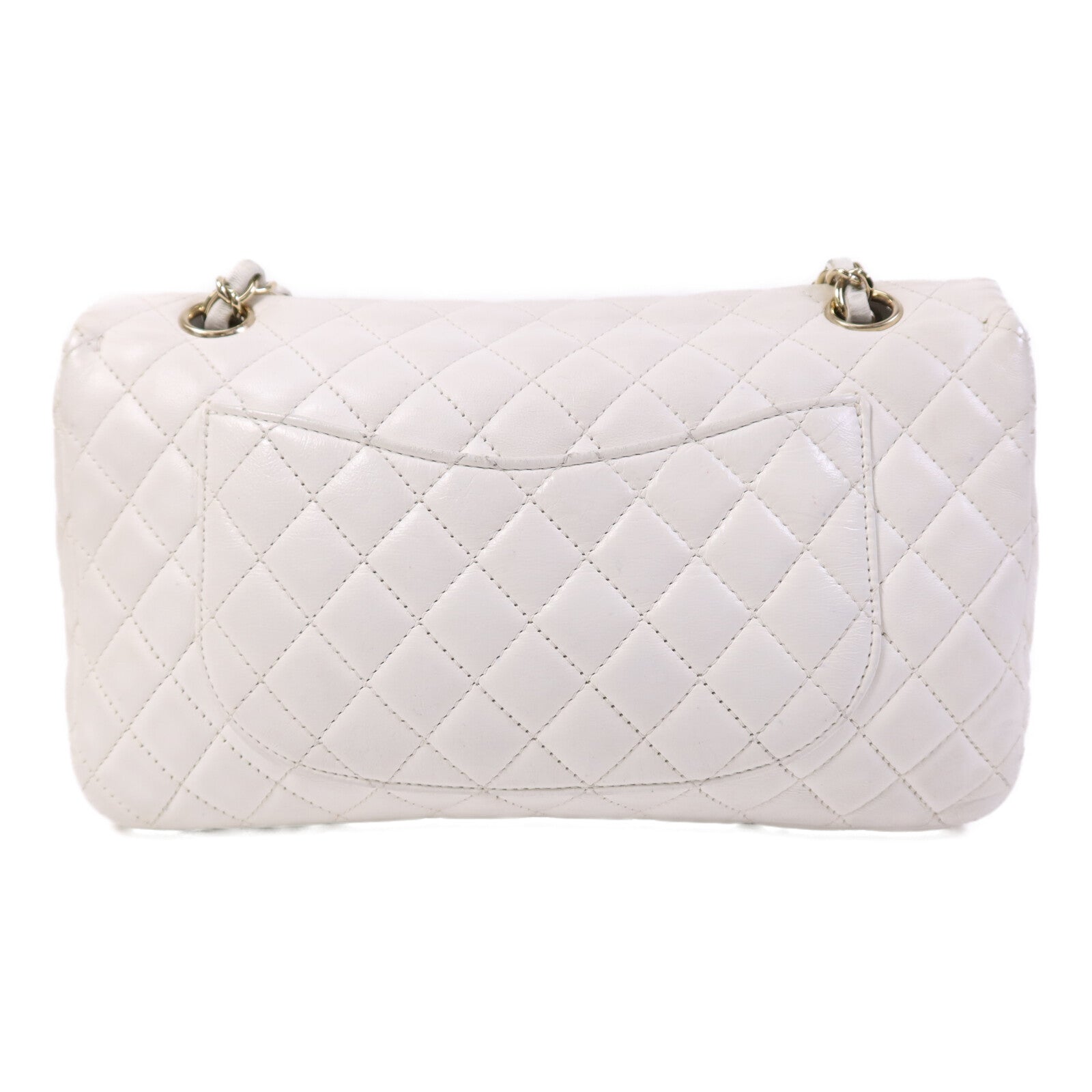 CHANEL 羊皮皮革Classique Valentine金扣鏈帶肩背袋