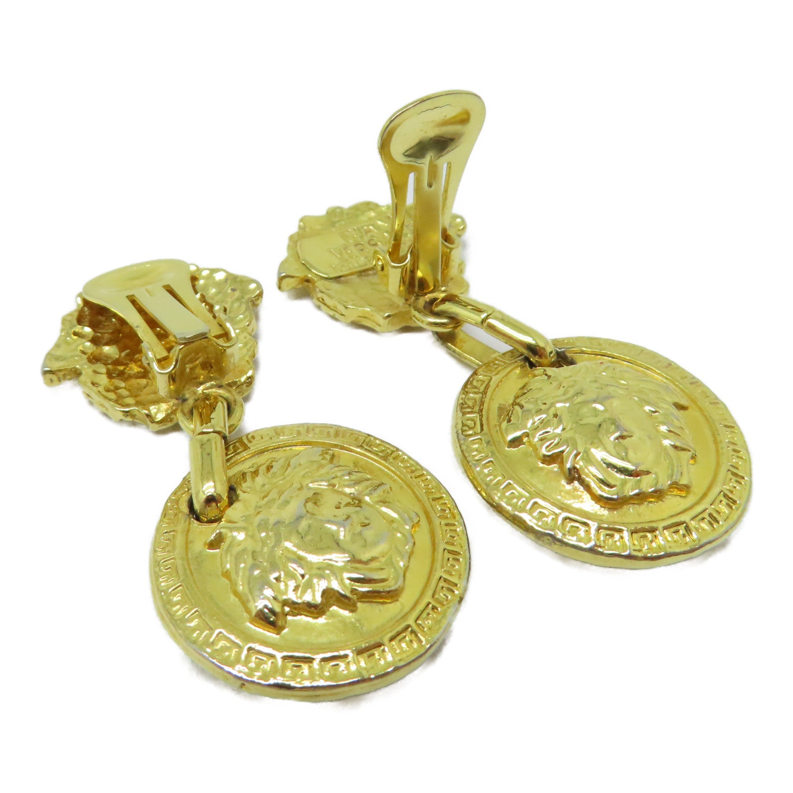 VERSACE 金屬Vintage Earring耳環金色