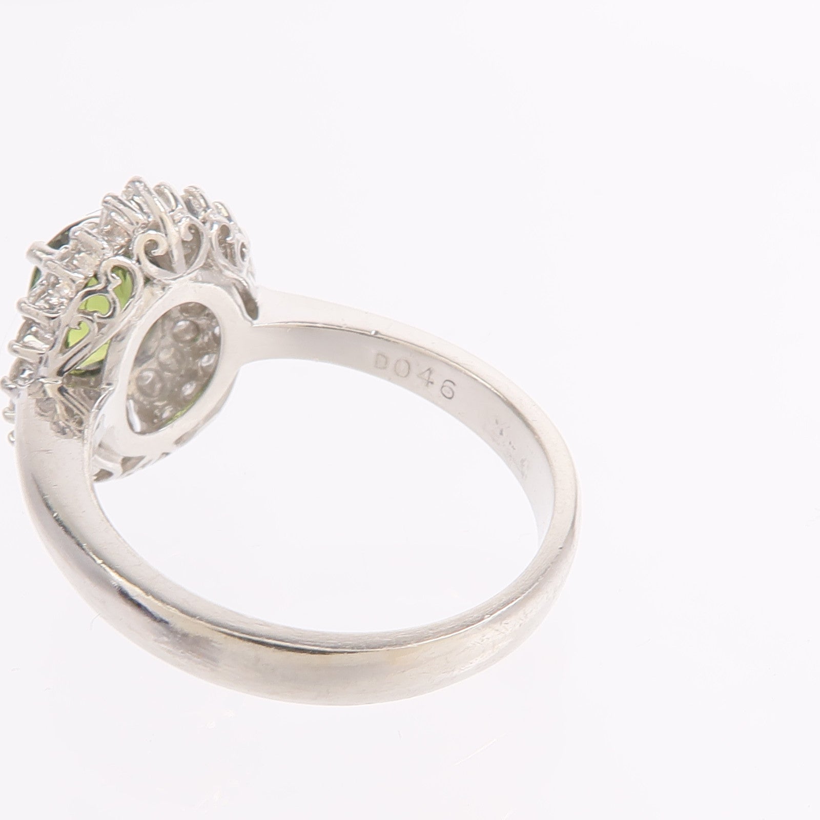 JEWELRY PT900鉑金Sapphire Diamond Ring藍寶石/鑽石戒指