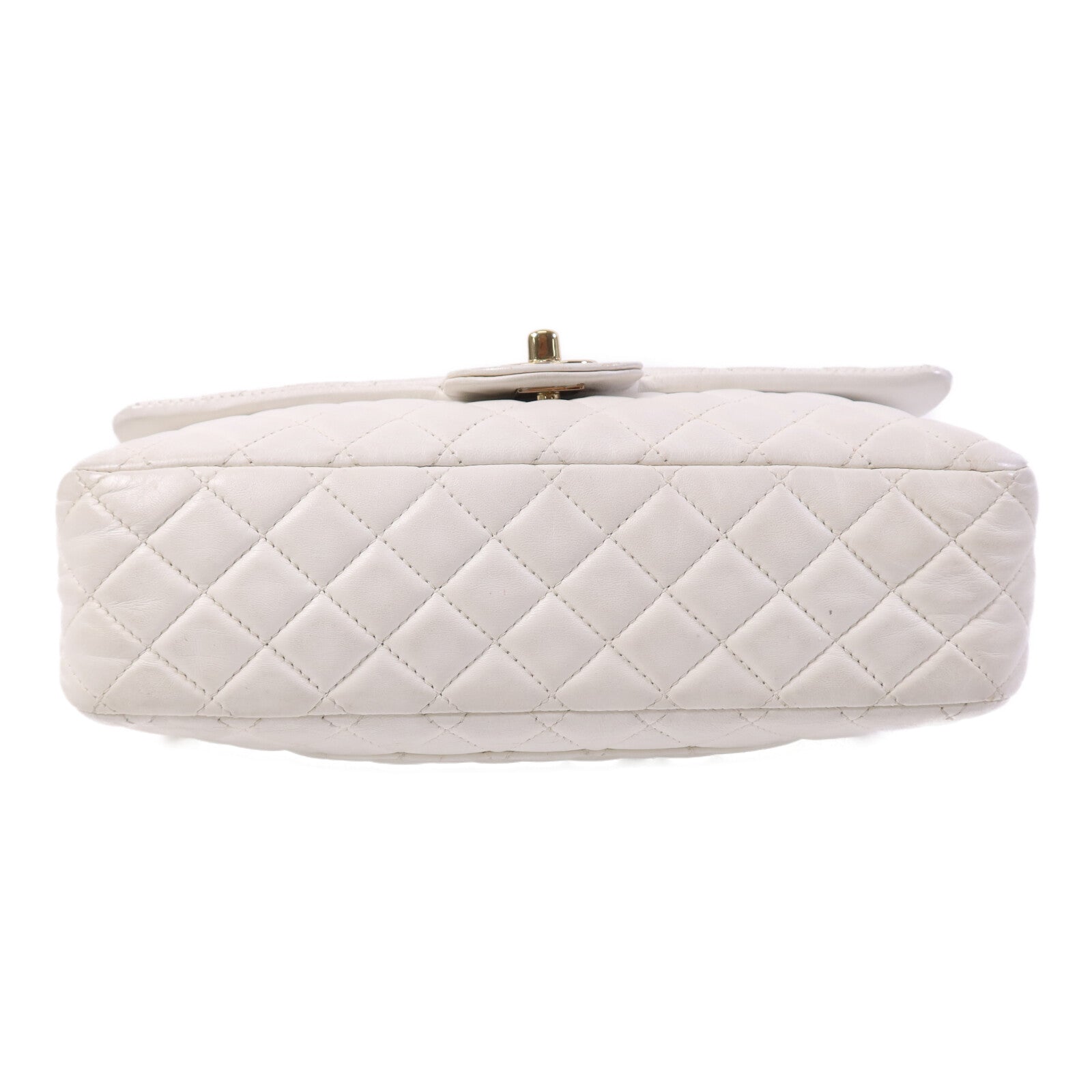 CHANEL 羊皮皮革Classique Valentine金扣鏈帶肩背袋