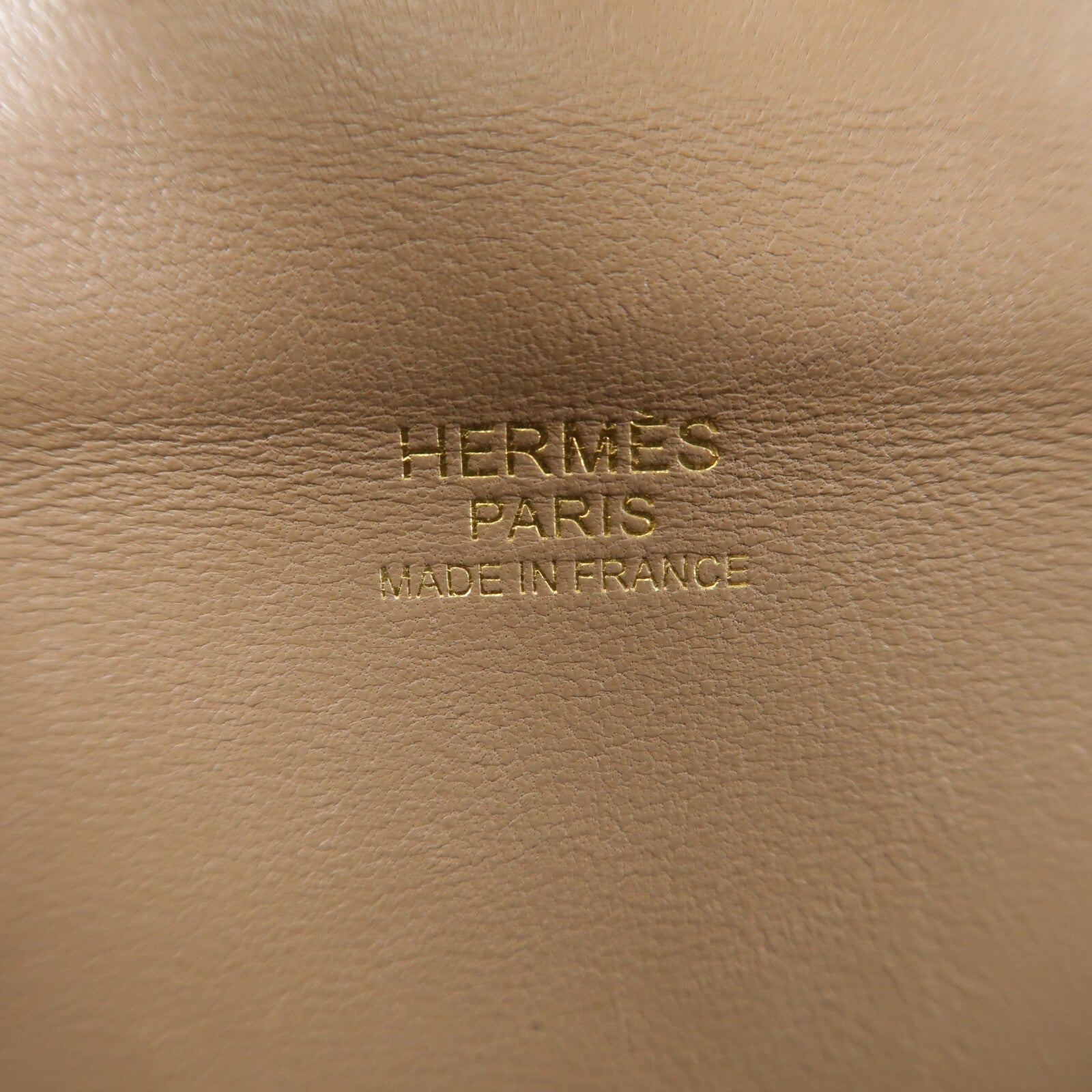 HERMES Evercolor皮革Tool Box 20手挽肩背兩用袋Gris Asphalte
