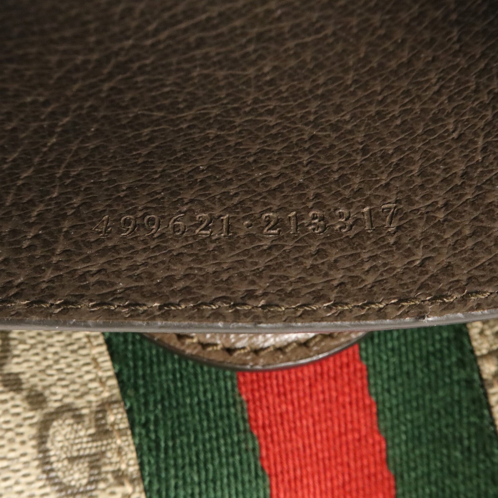 GUCCI 塗層帆布Ophidia GG肩背袋
