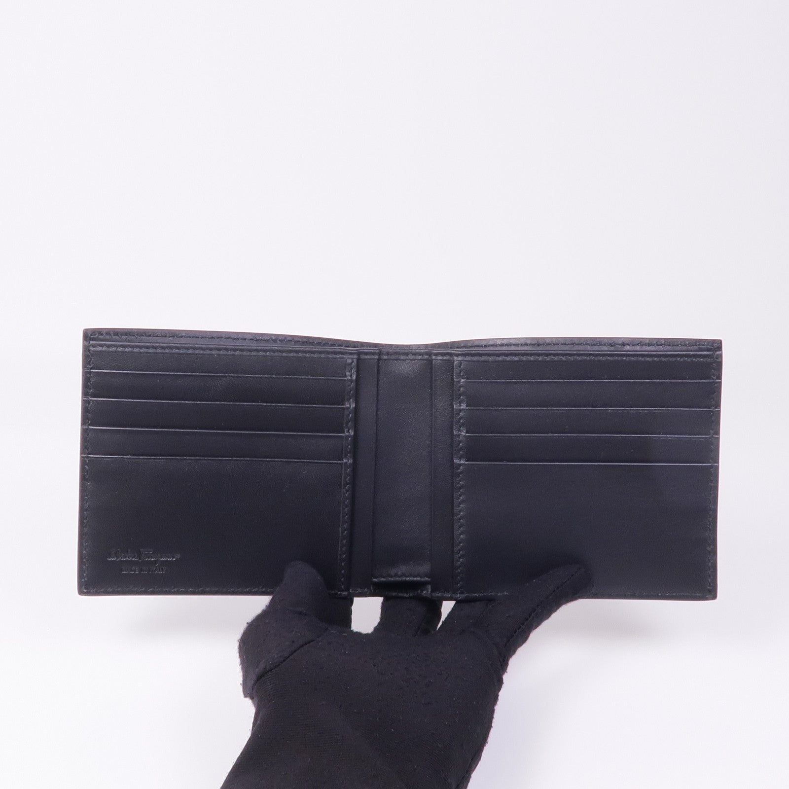 Salvatore Ferragamo 【激減優惠】牛皮皮革Wallet錢包