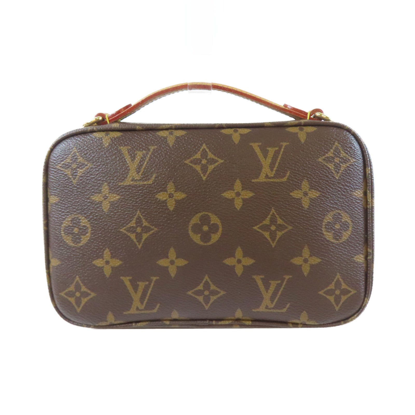 LOUIS VUITTON 【激減優惠】Monogram Utility 2 Way Shoulder Bag金扣手挽肩背兩用袋啡色