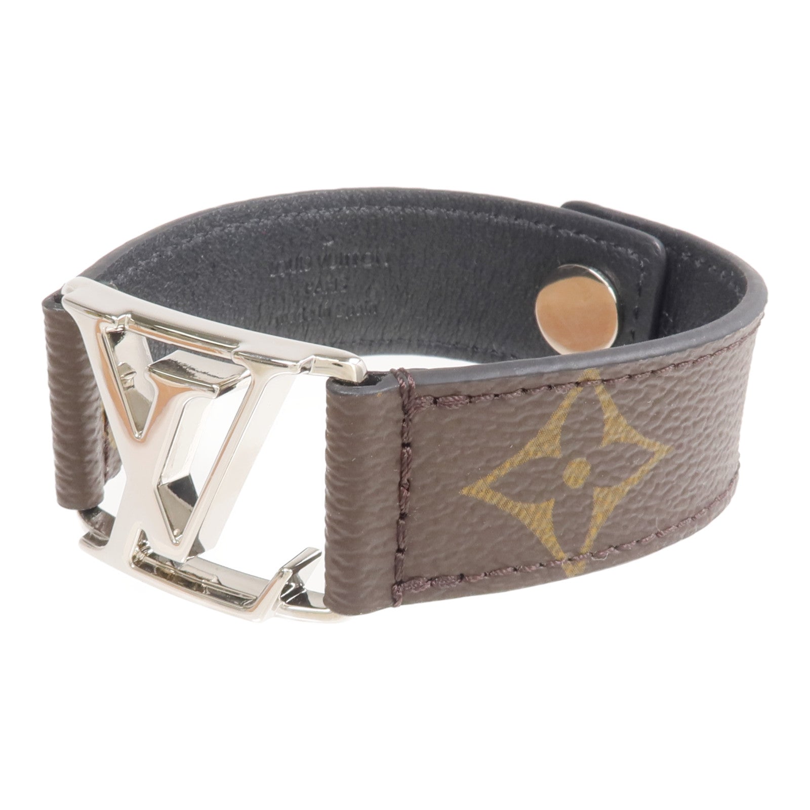 LOUIS VUITTON Monogram Bracelet銀扣手鐲