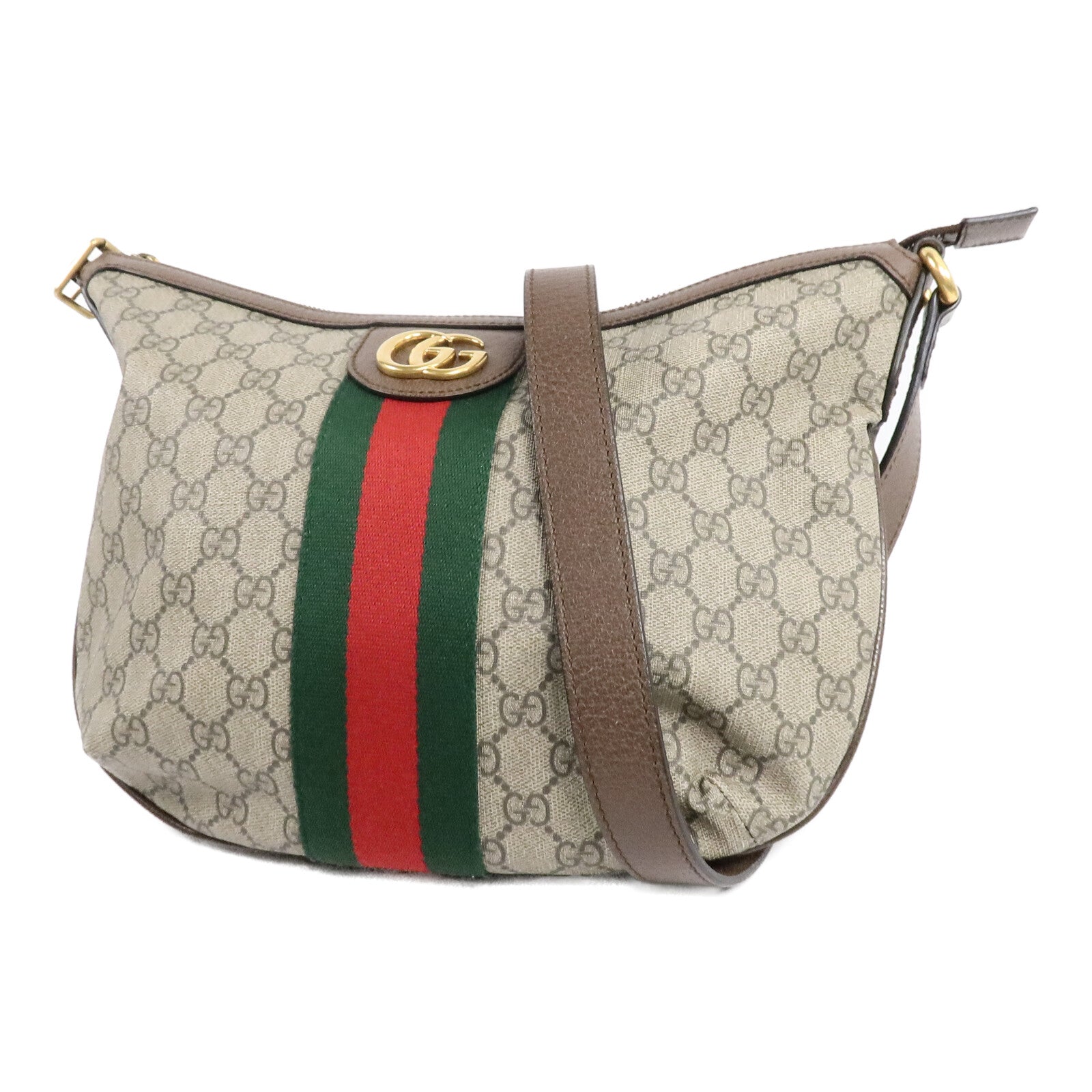 GUCCI 塗層帆布Ophidia GG肩背袋
