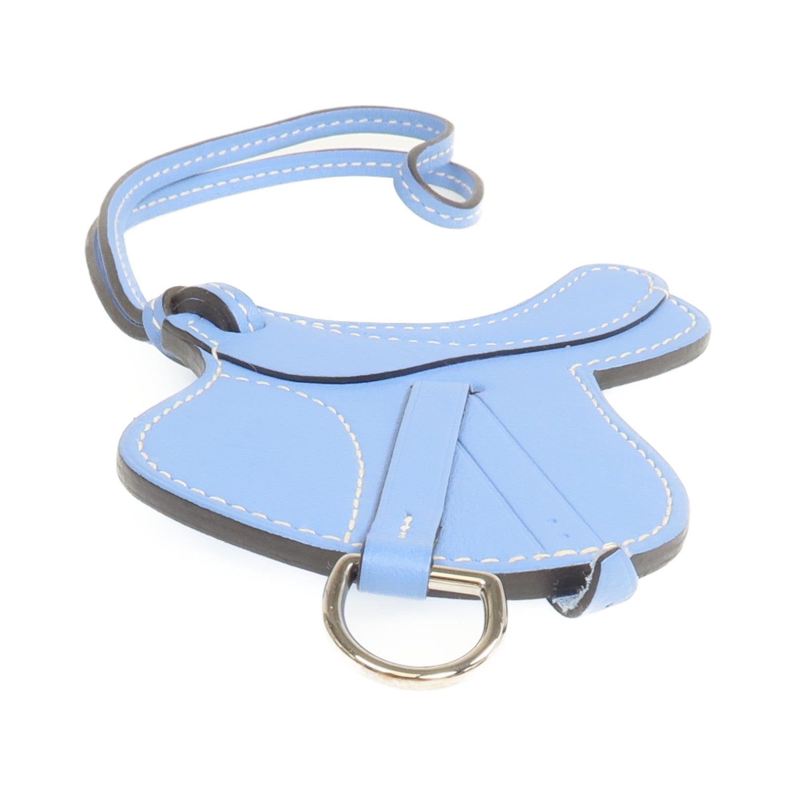 HERMES Swift皮革Paddock Selle掛飾
