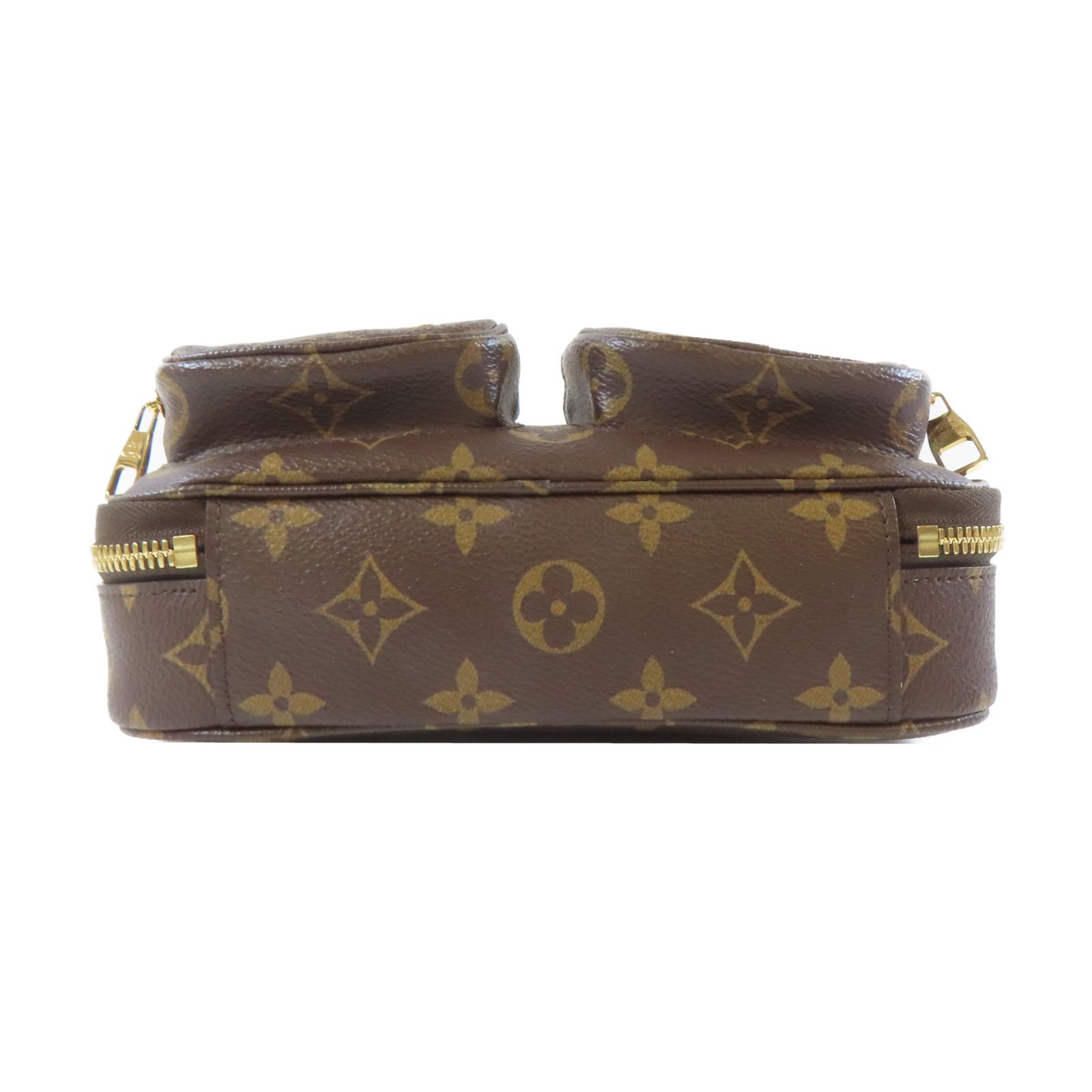 LOUIS VUITTON 【激減優惠】Monogram Utility 2 Way Shoulder Bag金扣手挽肩背兩用袋啡色