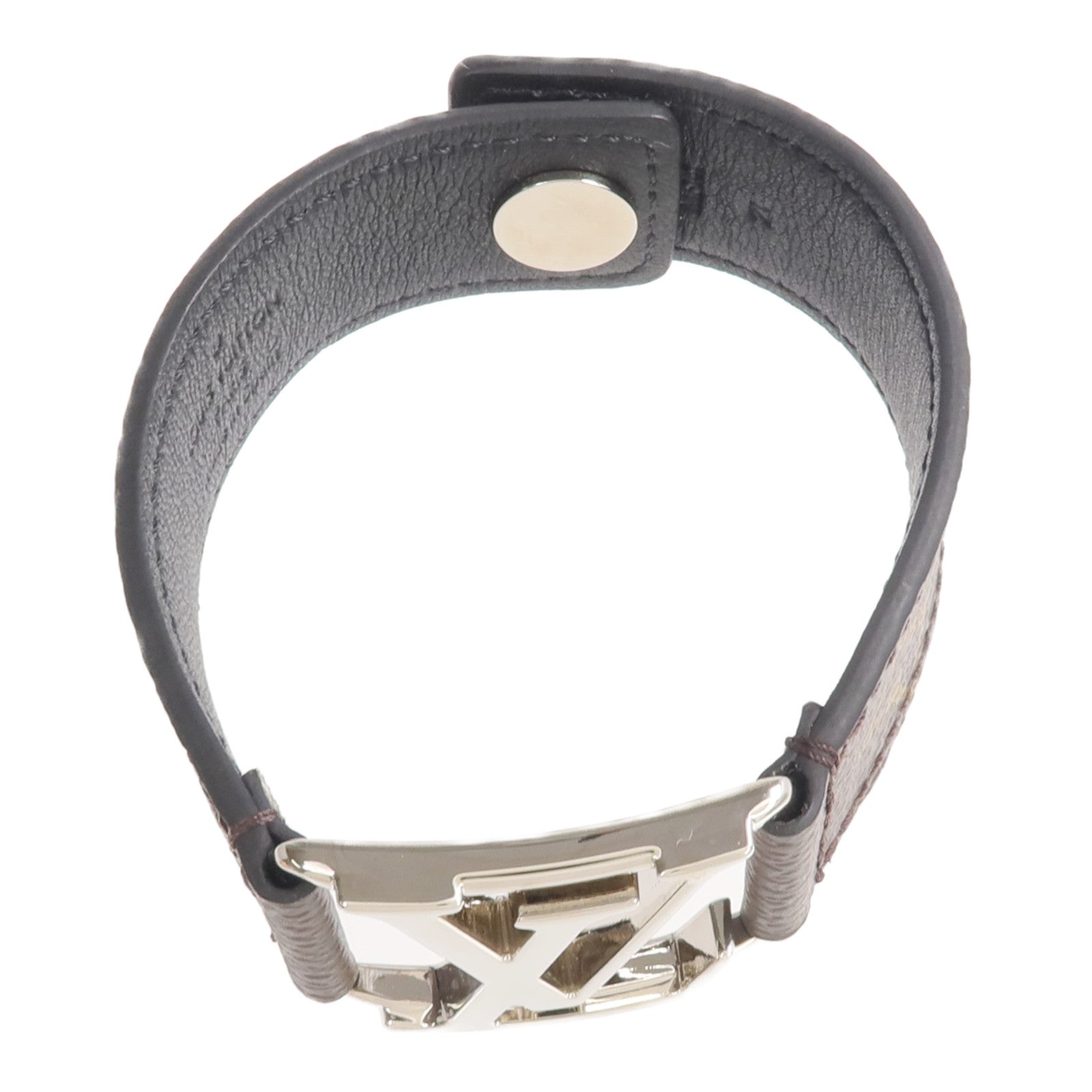 LOUIS VUITTON Monogram Bracelet銀扣手鐲