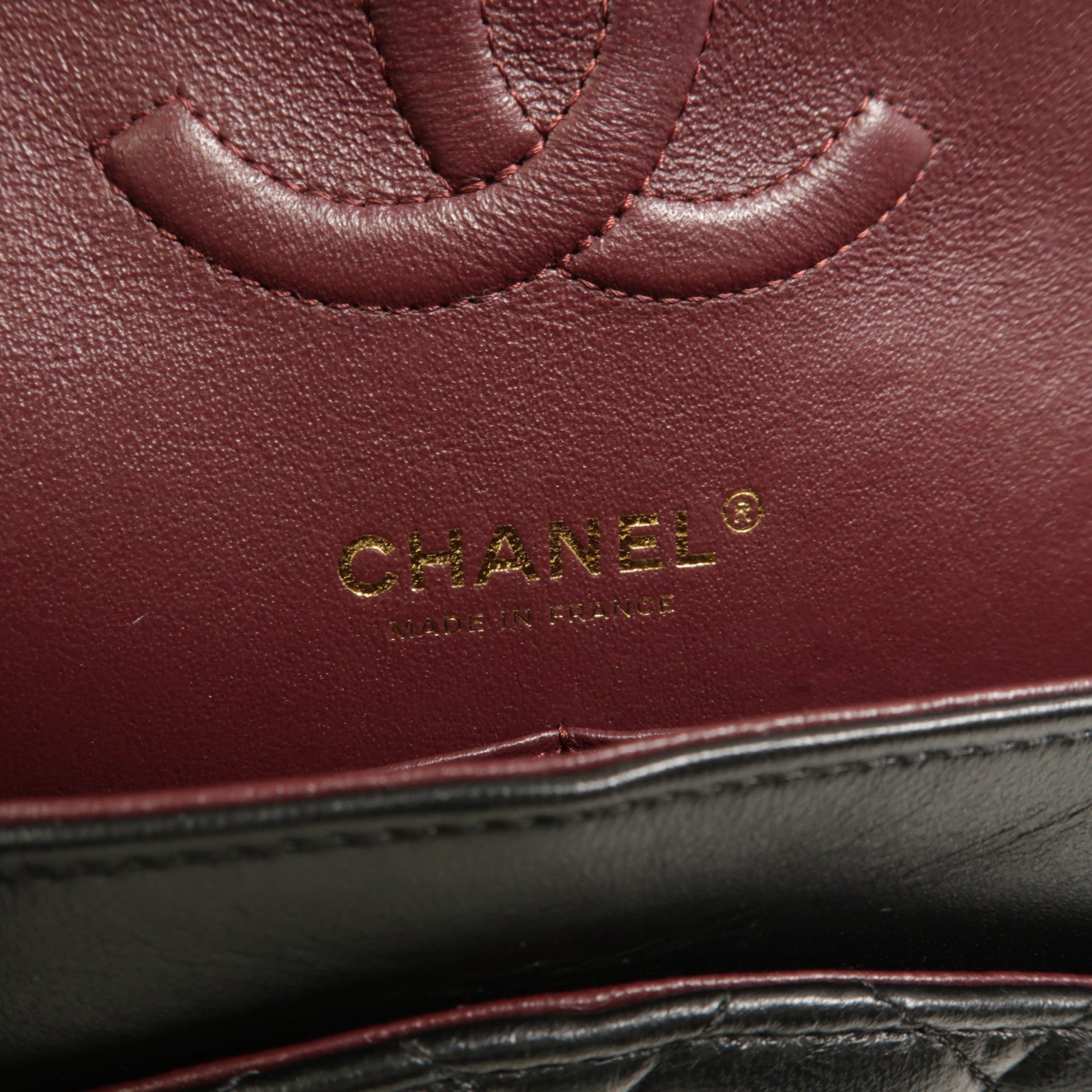 CHANEL 羊皮皮革Classic 25鏈帶肩背袋