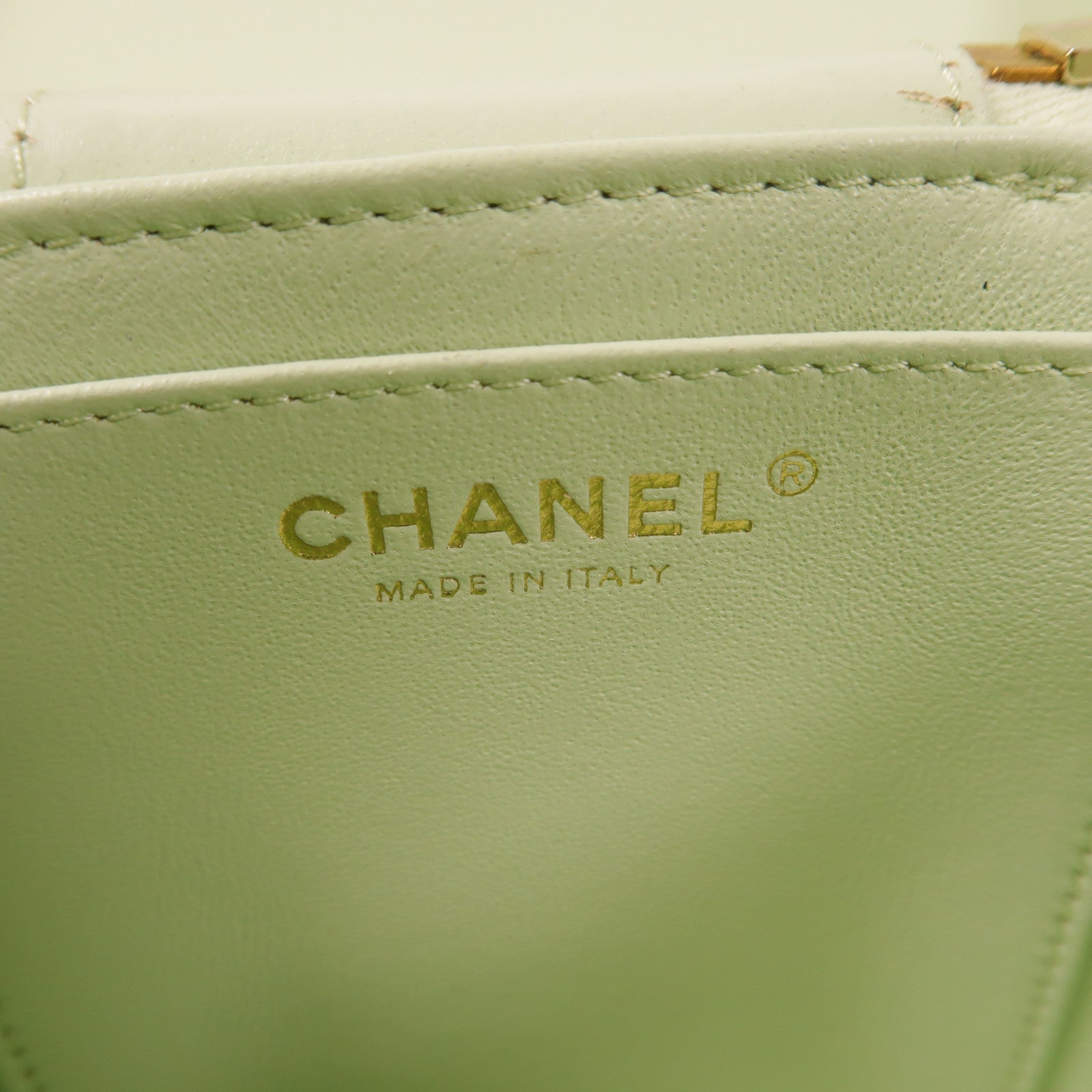 CHANEL 牛皮皮革Trendy CC Vanity Case金扣手挽肩背兩用袋