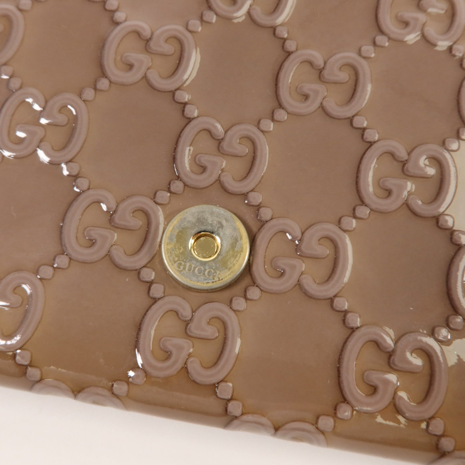 GUCCI 漆皮皮革Clutch Bag手拿包