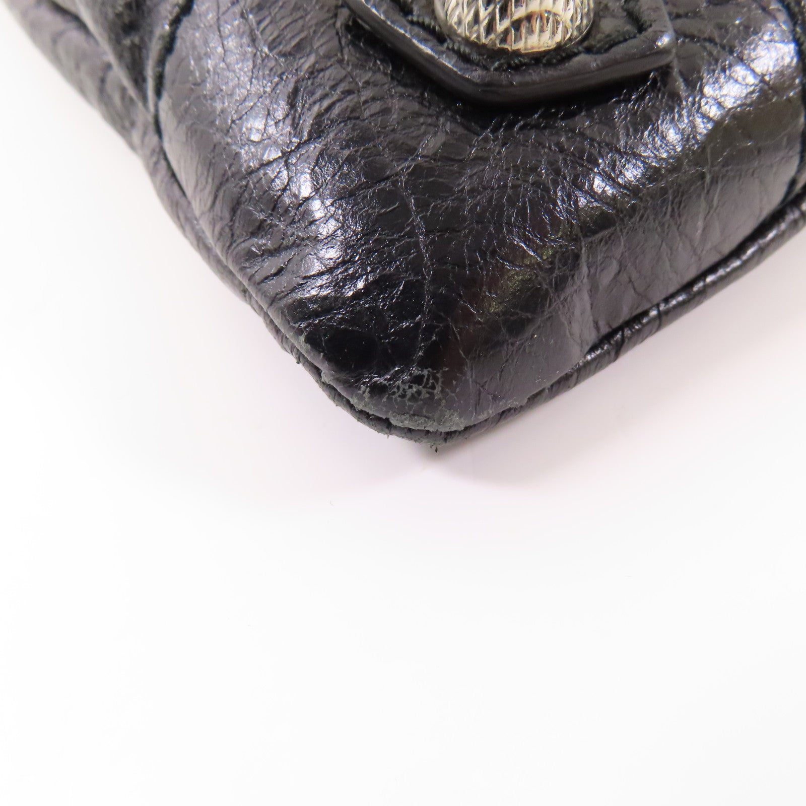 BALENCIAGA 牛皮皮革Giant Envelope銀扣肩背袋