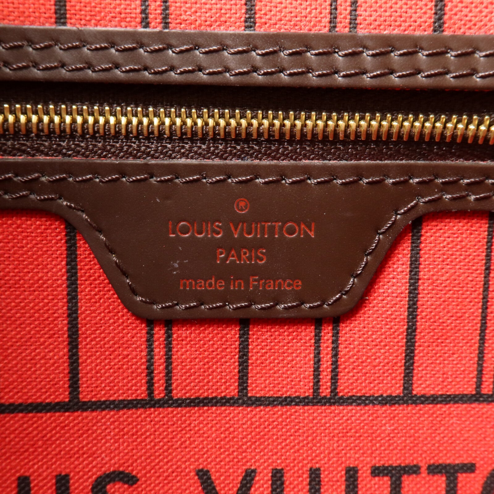 LOUIS VUITTON Damier Neverfull PM手挽袋