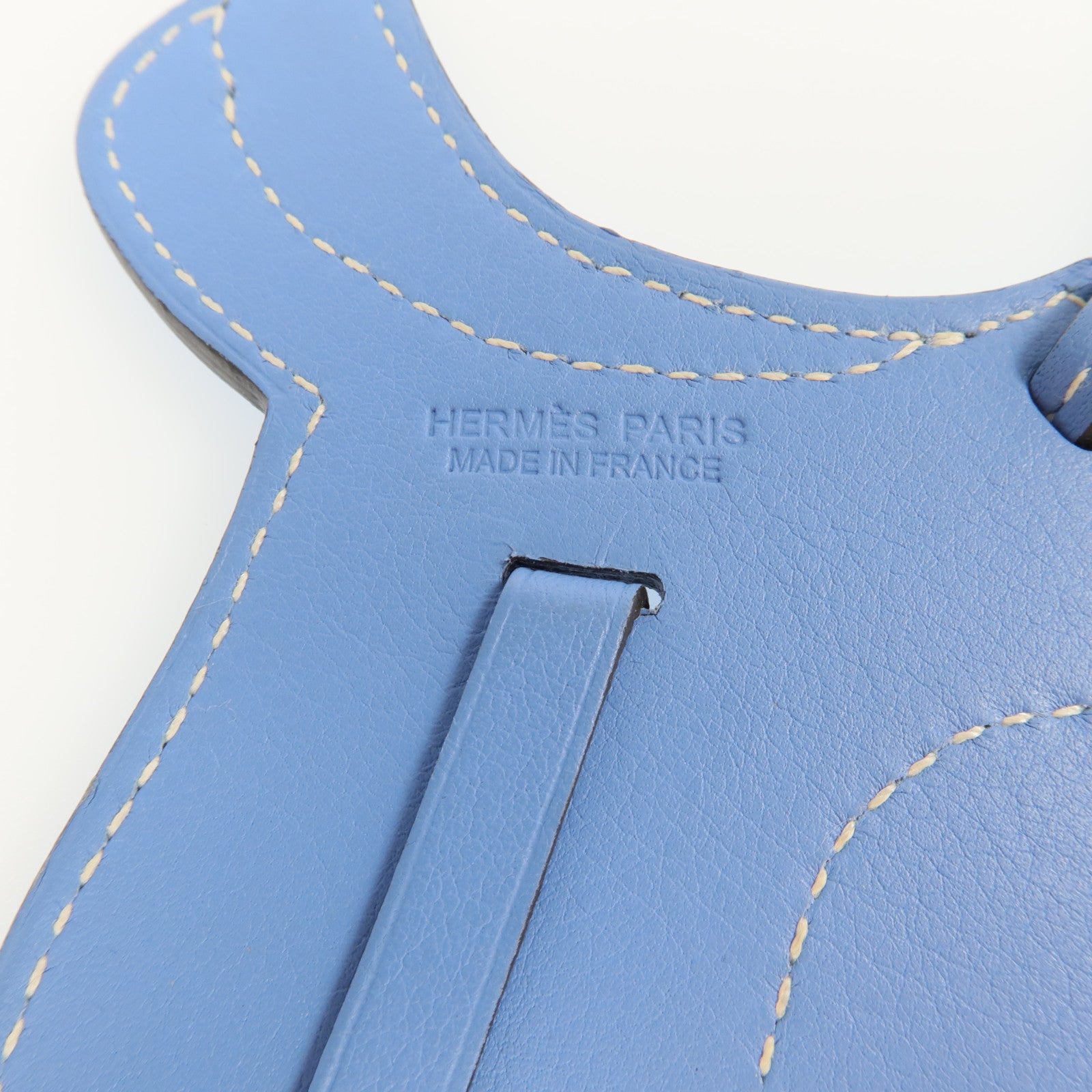 HERMES Swift皮革Paddock Selle掛飾