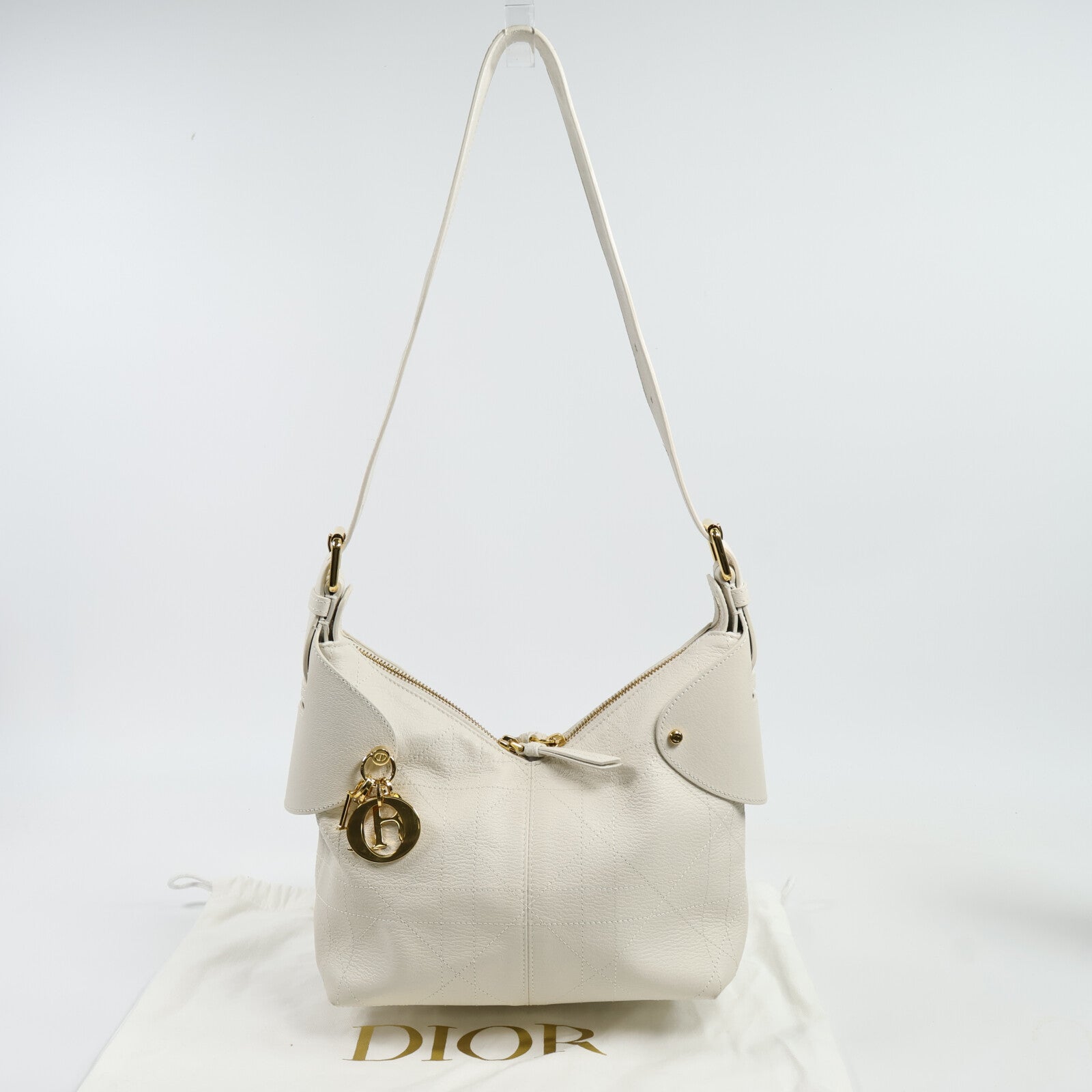Dior 牛皮皮革Voyage Bag Small肩背袋