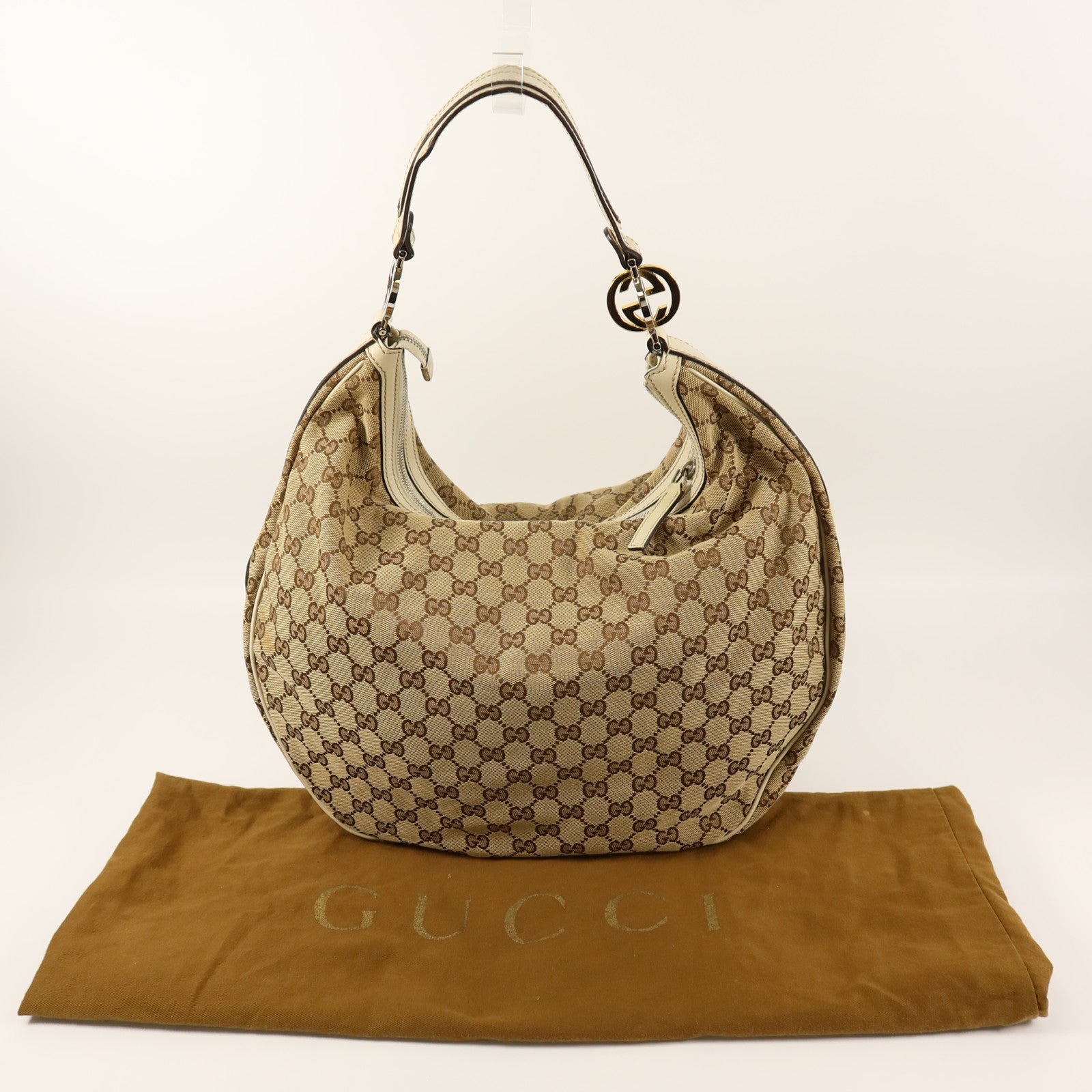 GUCCI 帆布Shoulder Bag肩背袋