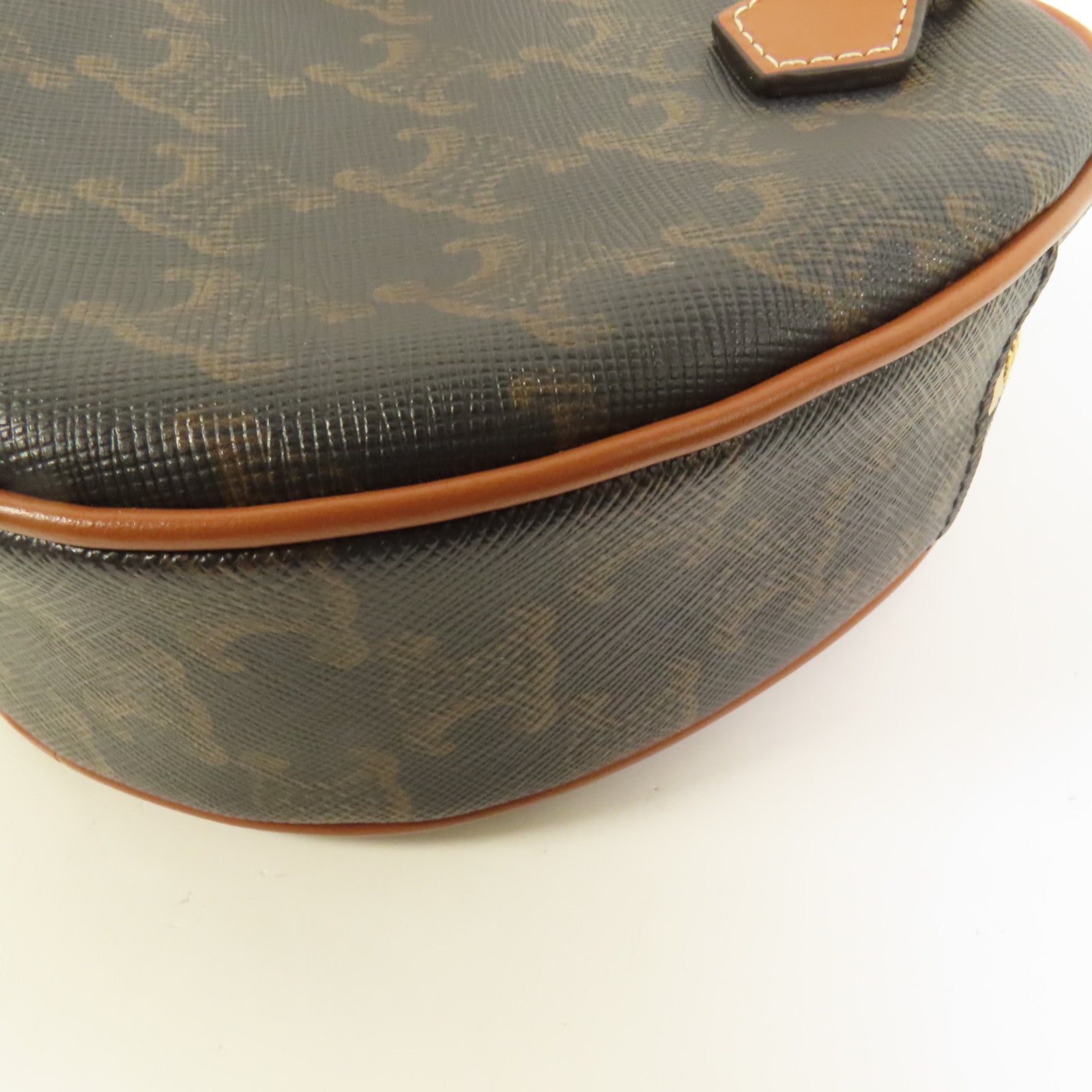 CELINE 塗層帆布Triomphe Heart肩背袋