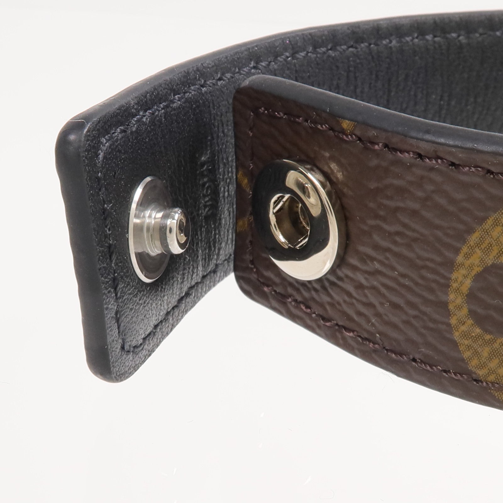 LOUIS VUITTON Monogram Bracelet銀扣手鐲