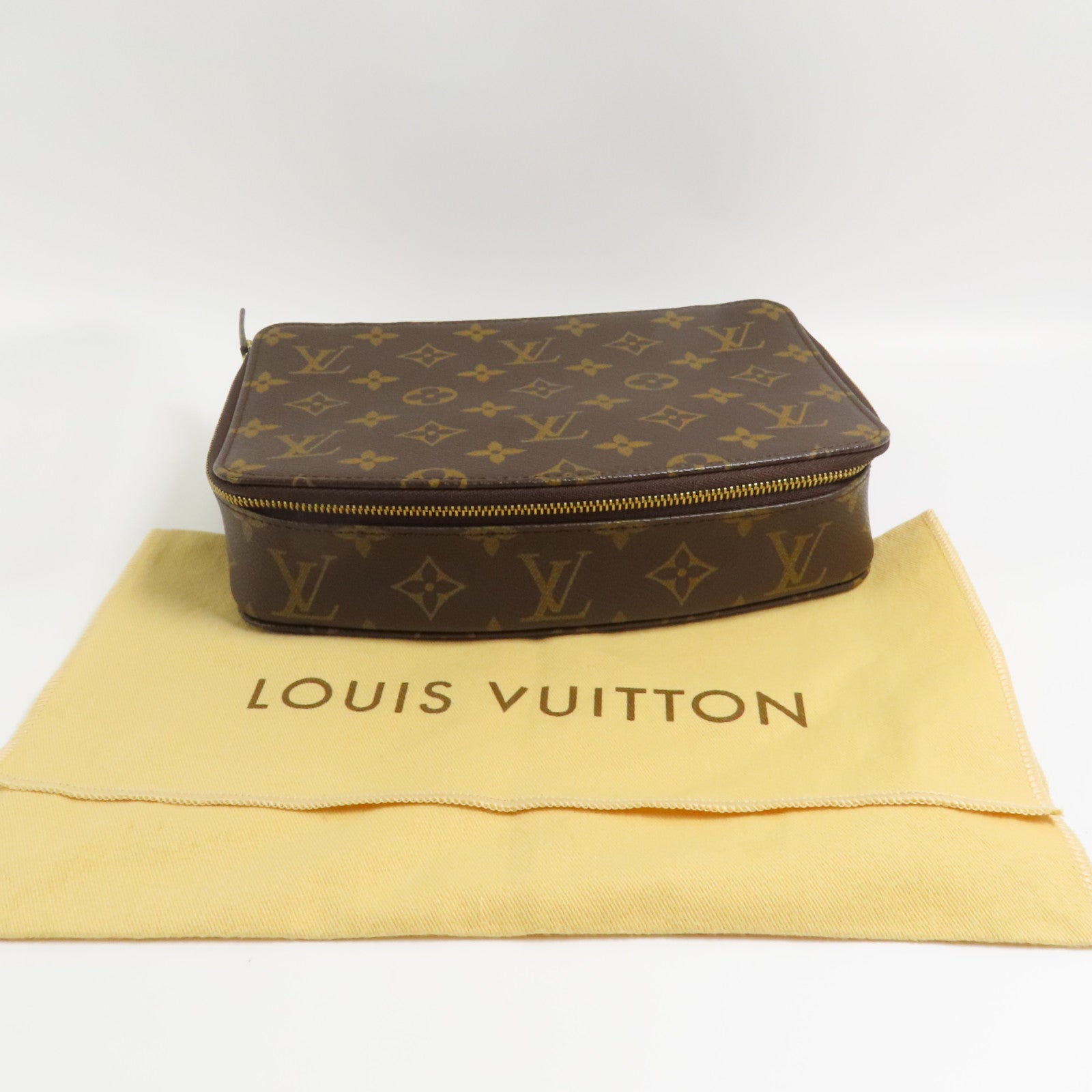 LOUIS VUITTON Monogram Monte Carlo Jewelry Box金扣手飾盒