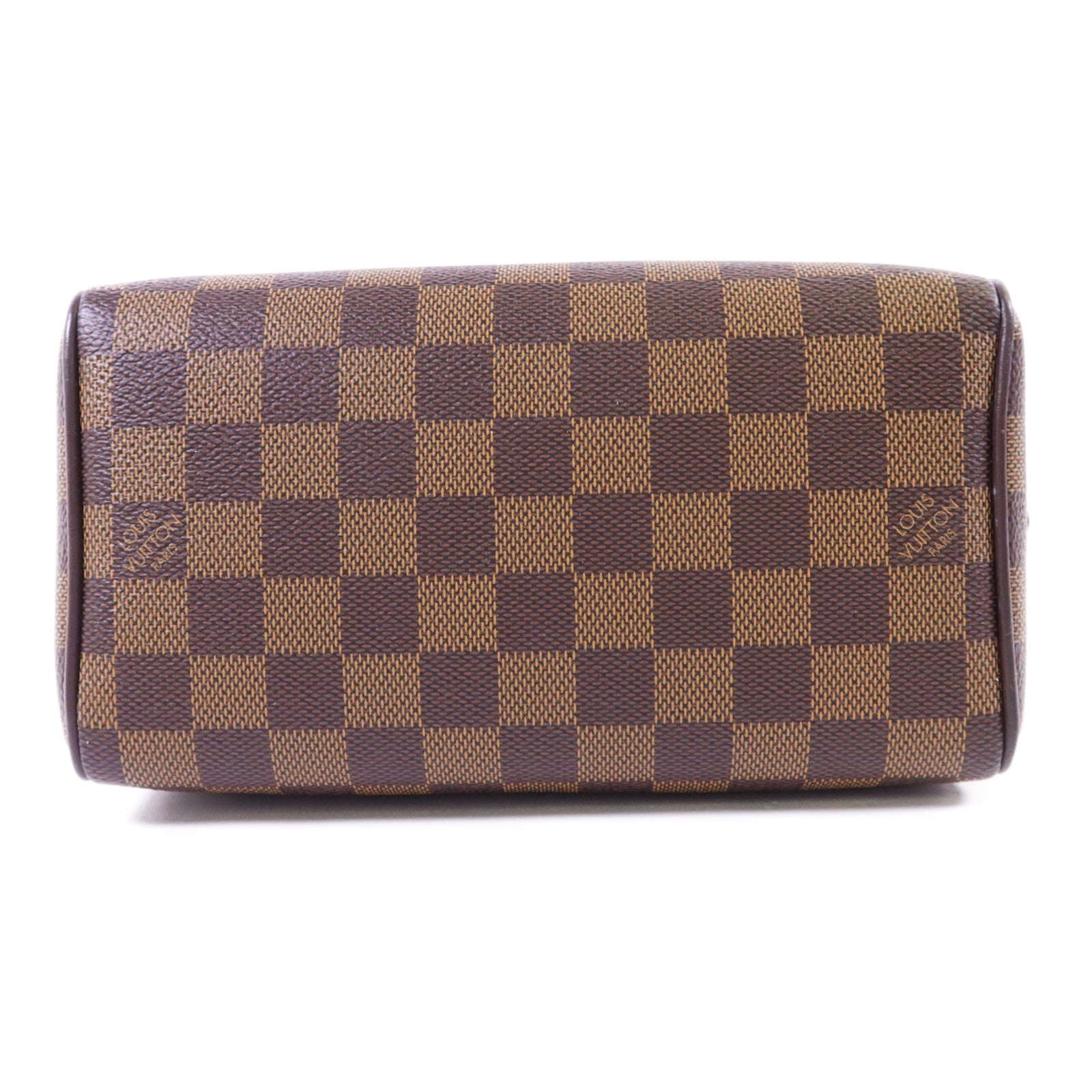 LOUIS VUITTON Damier Speedy Bandouliere 20金扣手挽肩背兩用袋