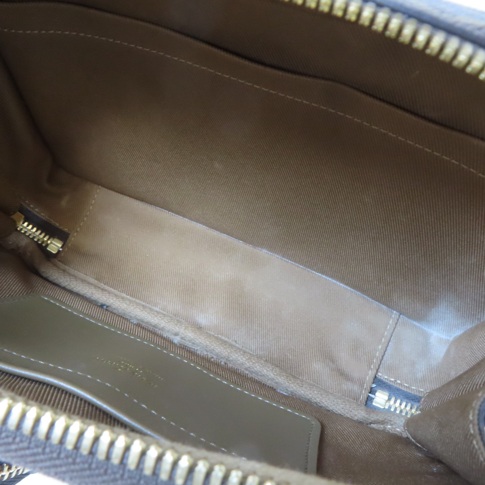 LOUIS VUITTON 【激減優惠】Monogram Utility 2 Way Shoulder Bag金扣手挽肩背兩用袋啡色