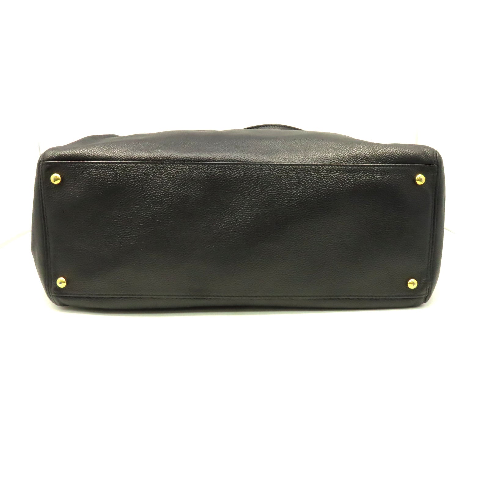 CHANEL 【激減優惠】牛皮皮革2Way Shoulder Bag金扣手挽肩背兩用袋黑色
