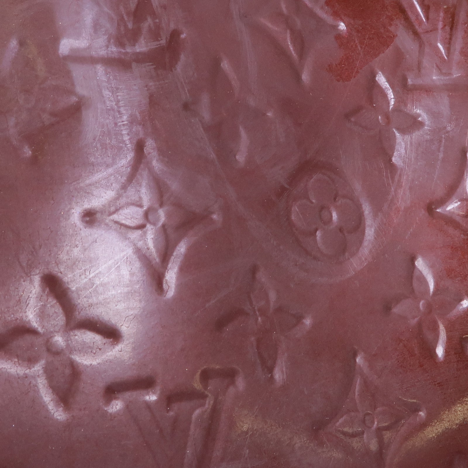 LOUIS VUITTON Vernis Brea MM金扣手挽肩背兩用袋Rouge Fauviste