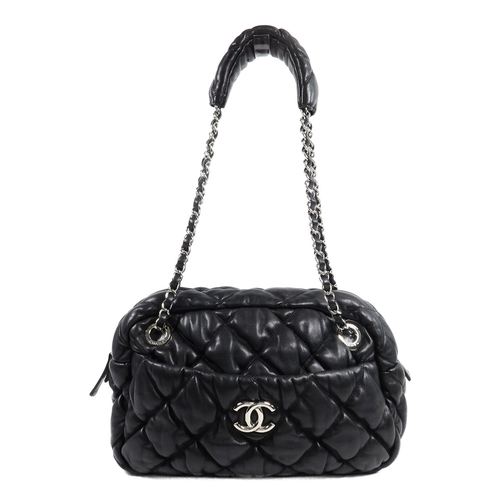 CHANEL 羊皮皮革Bubble Shoulder Bag肩背袋
