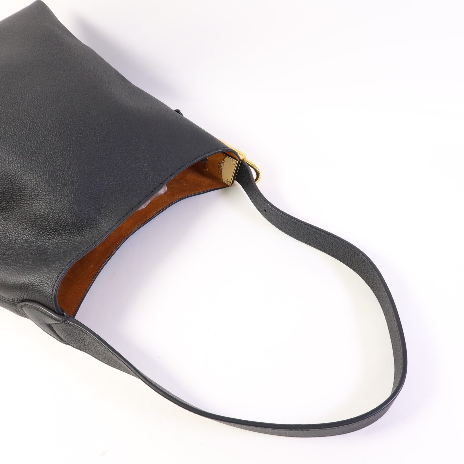 LOUIS VUITTON 牛皮皮革Low Key Hobo MM金扣肩背袋