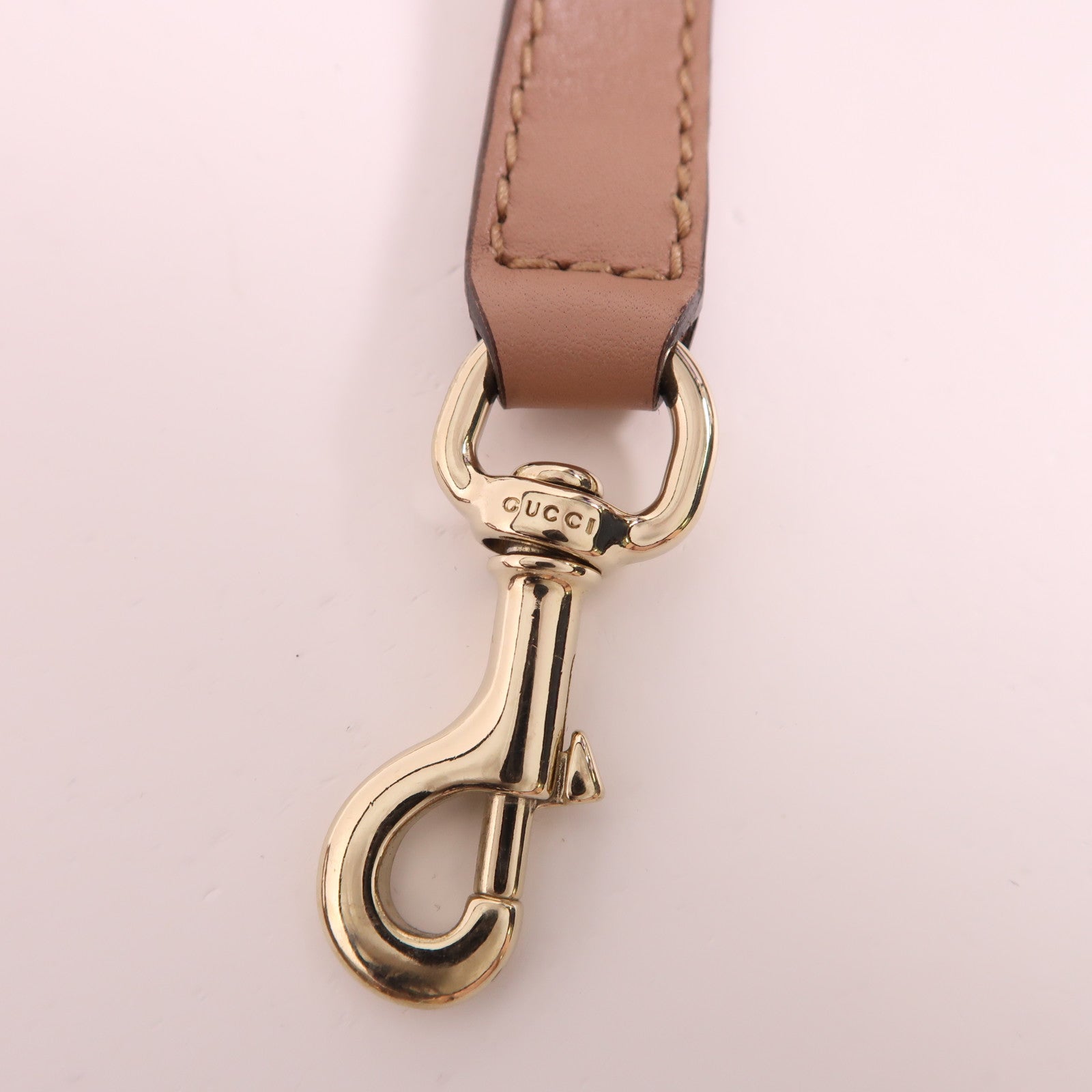 GUCCI CC GHW Sukey 2 Way Shoulder Bag 247902 Calfskin Leather Pink