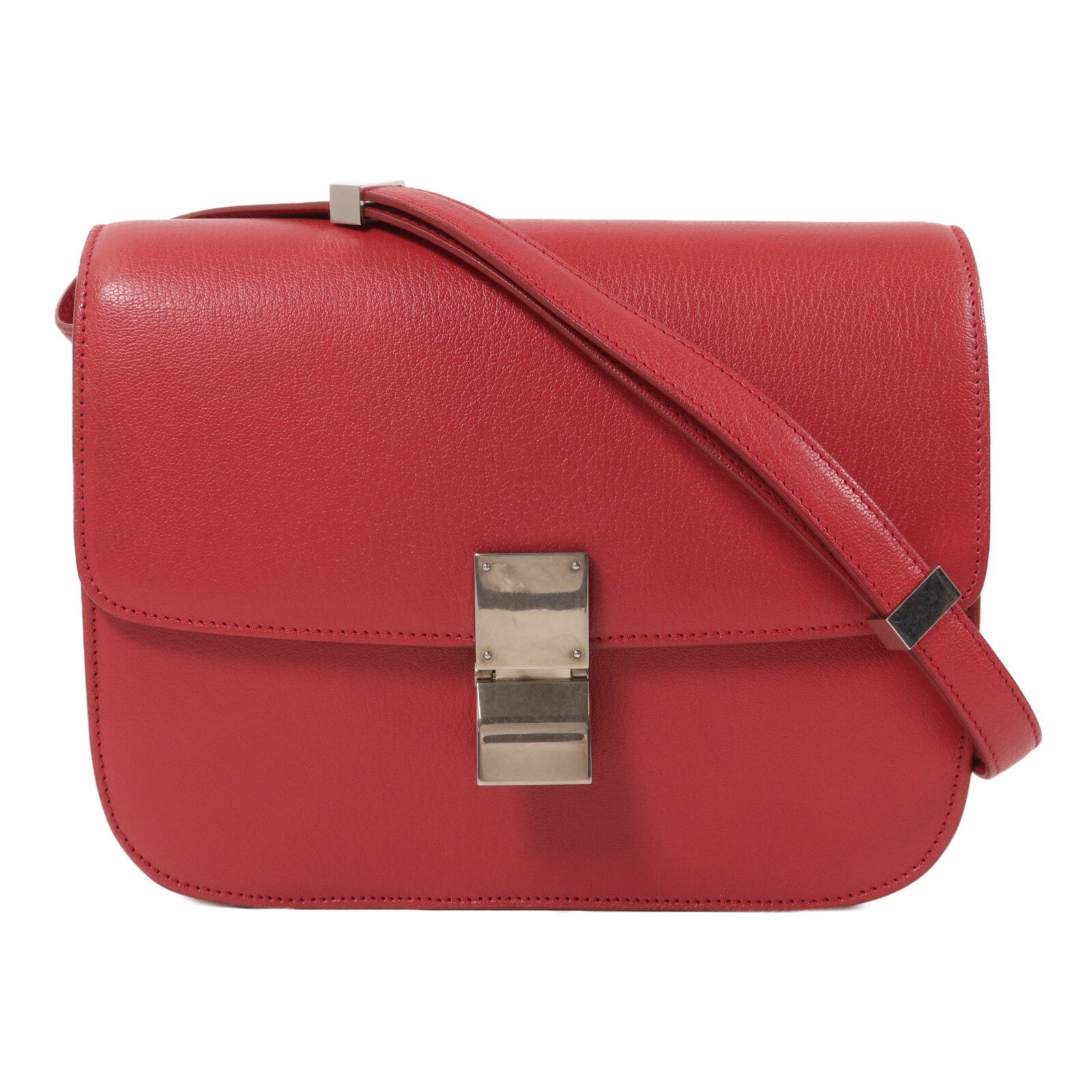 CELINE 牛皮皮革Classic Box Medium肩背袋
