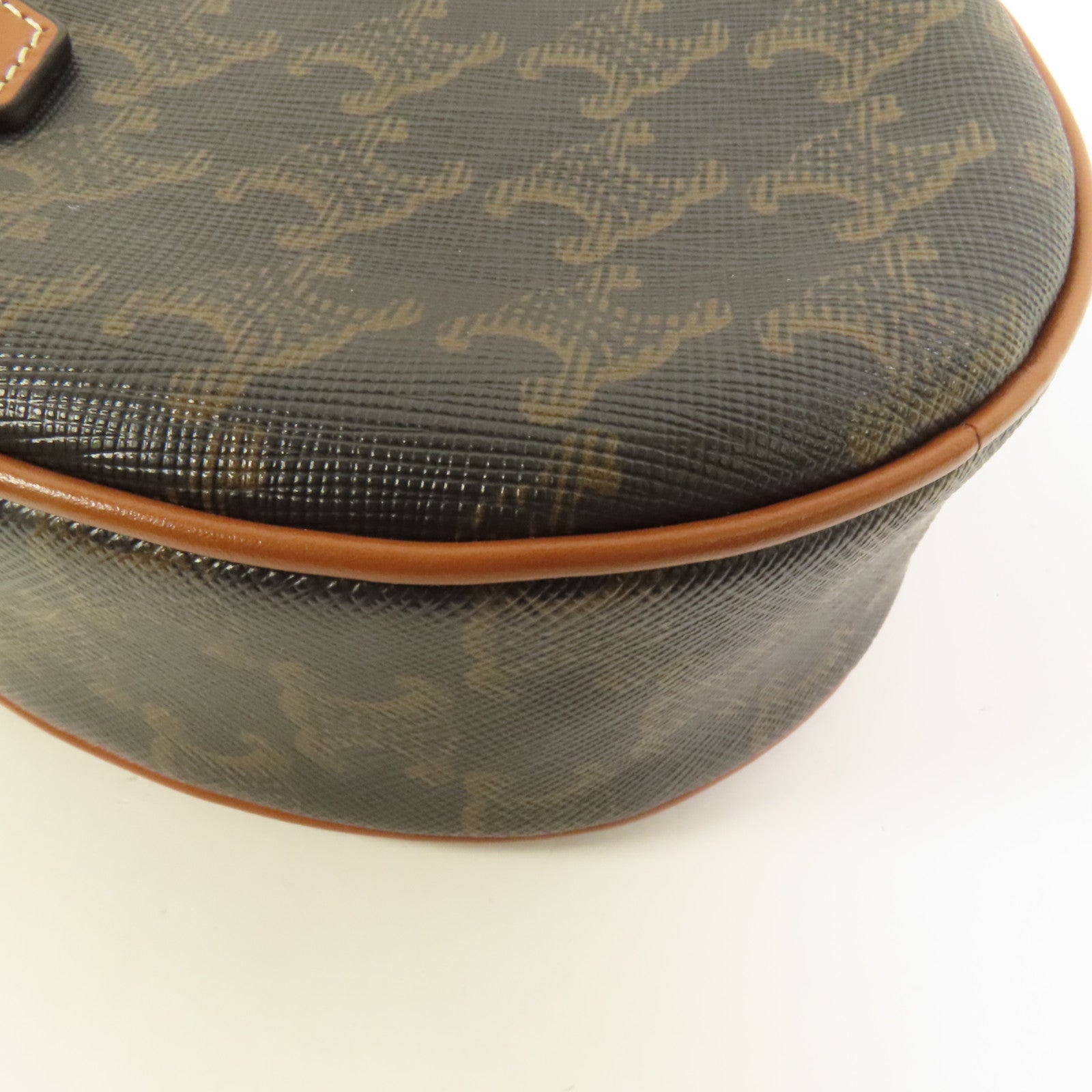 CELINE 塗層帆布Triomphe Heart肩背袋
