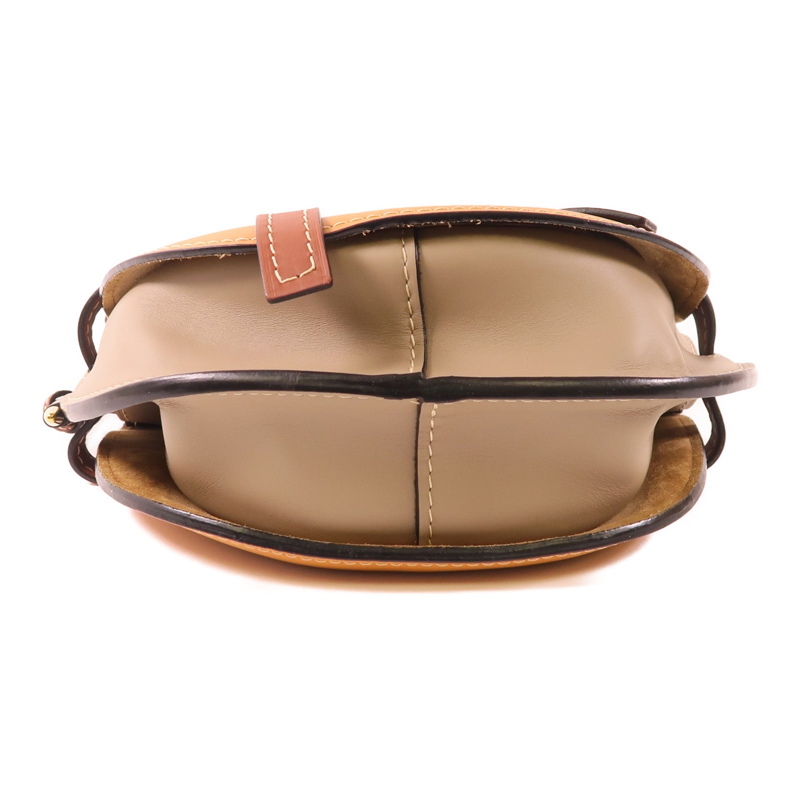 LOEWE 牛皮皮革Gate Small金扣肩背袋