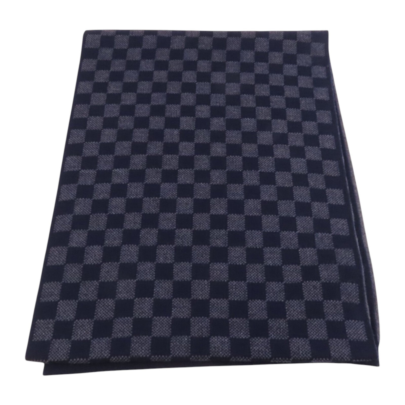 LOUIS VUITTON 羊毛Echarpe Petit Damier Scraf圍巾