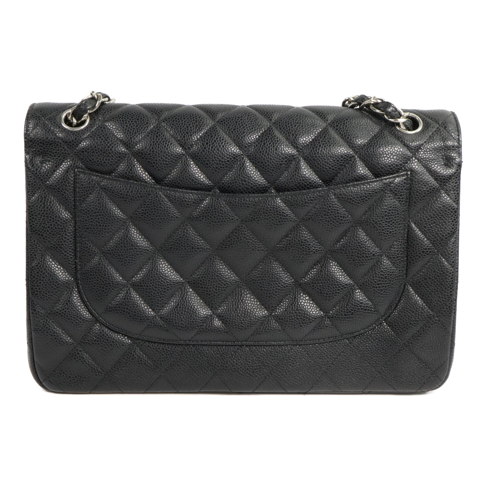 CHANEL 牛皮皮革Large Classic手挽肩背兩用袋