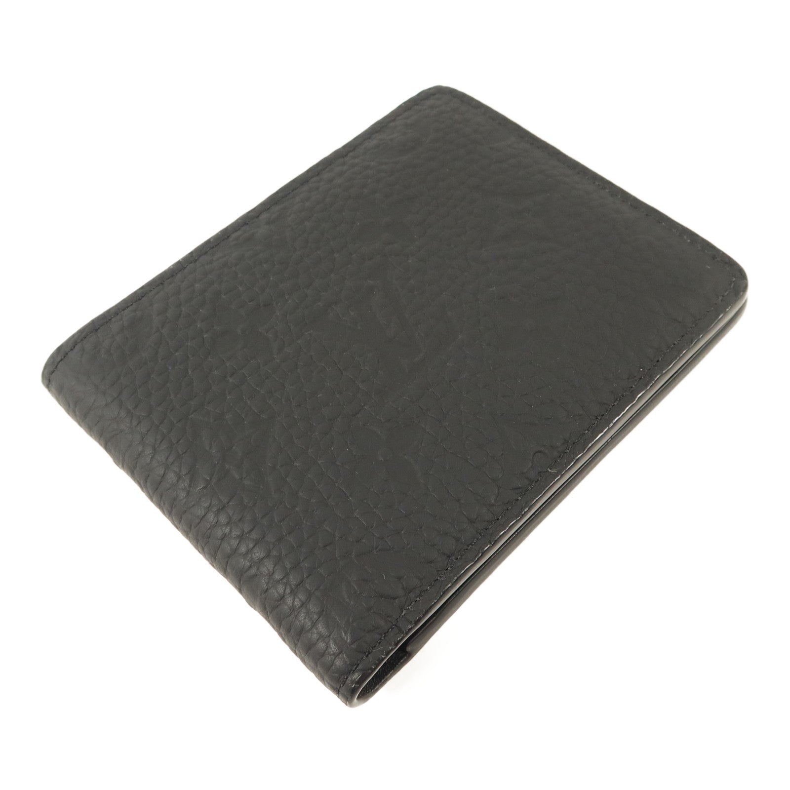 LOUIS VUITTON Monogram Taurillon Multiple錢包