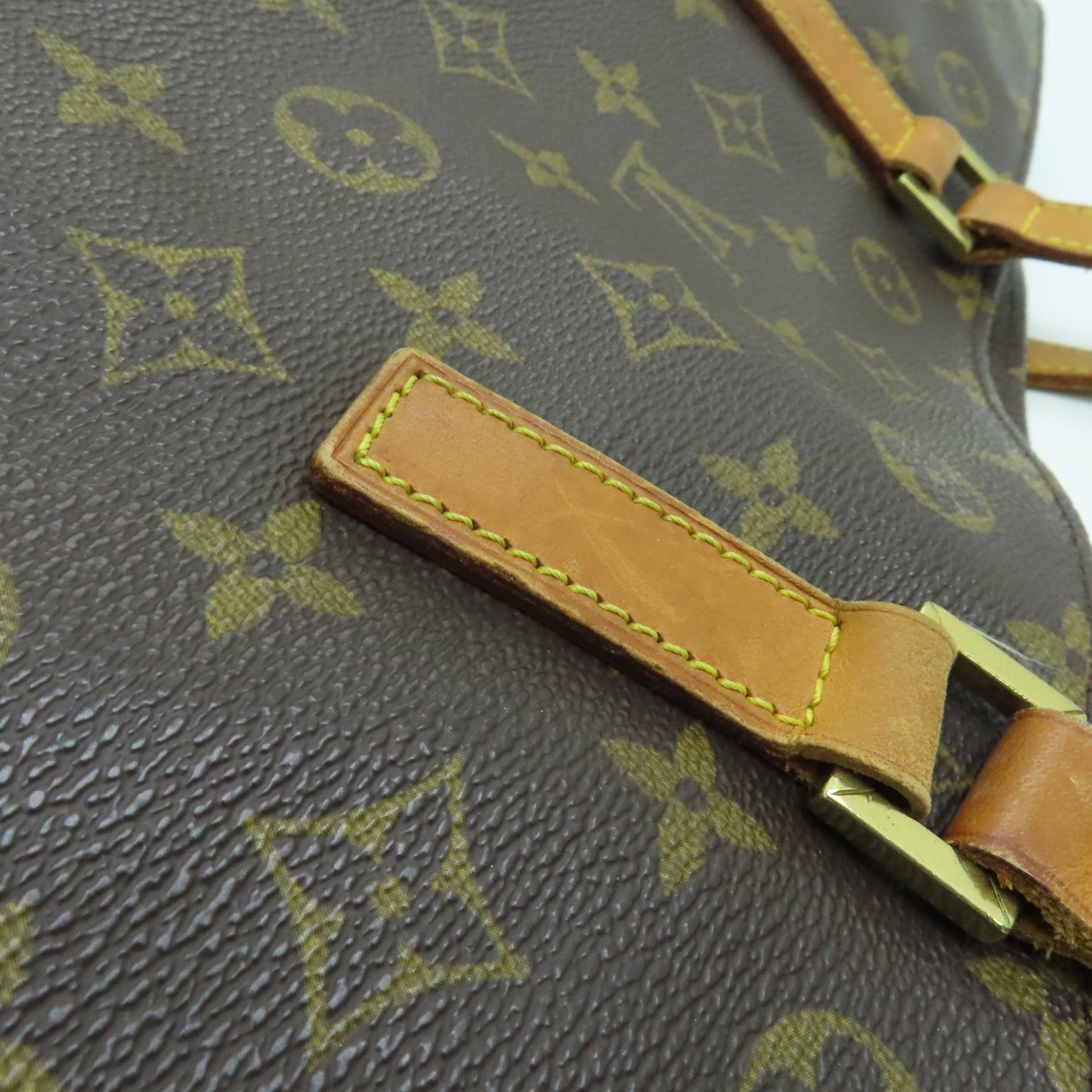 LOUIS VUITTON 【激減優惠】Monogram Cabas Alto Tote Bag金扣手挽袋啡色