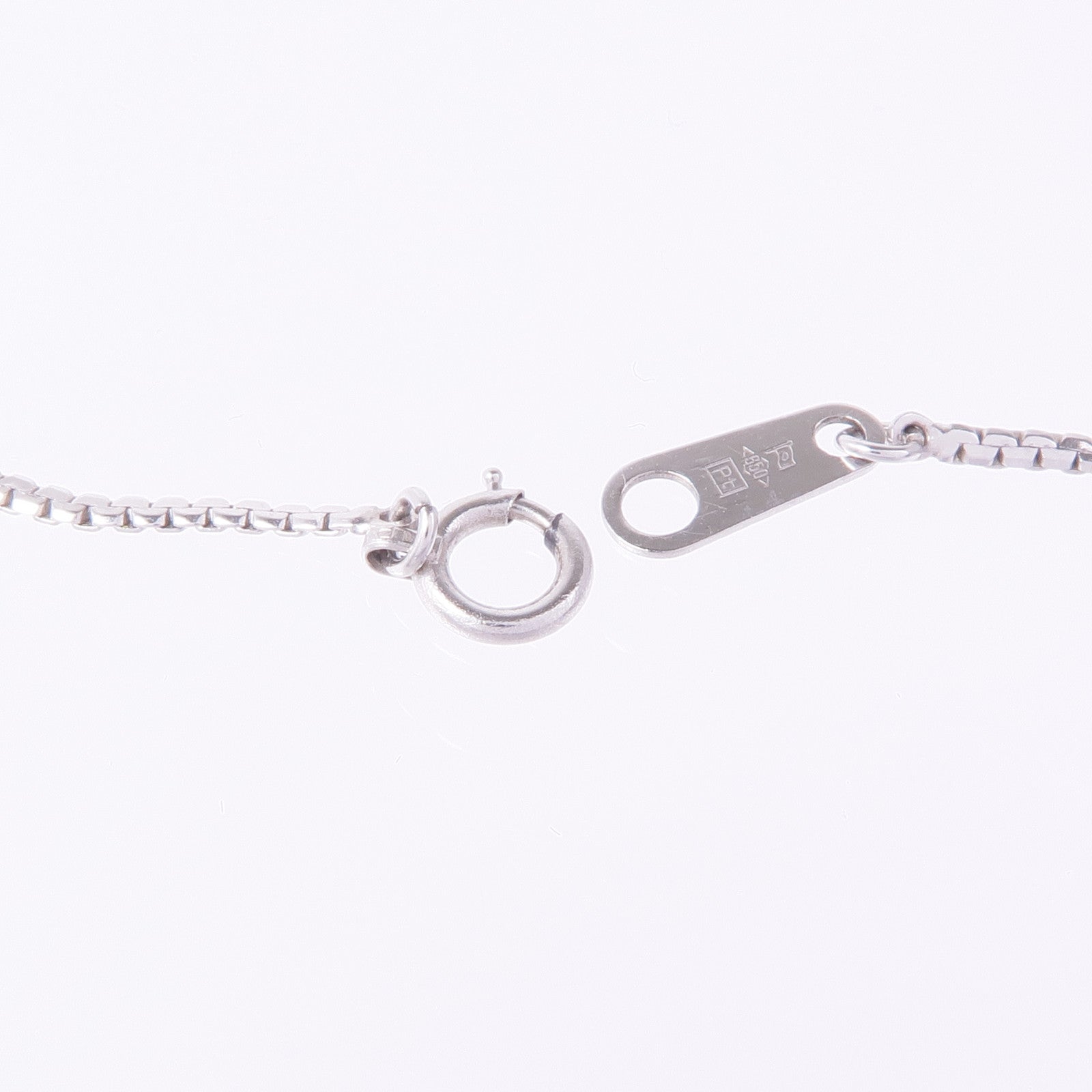 JEWELRY 【激減優惠】PT900/PT850鉑金Diamond/Tanzanite Necklace鑽石/坦桑石項鍊