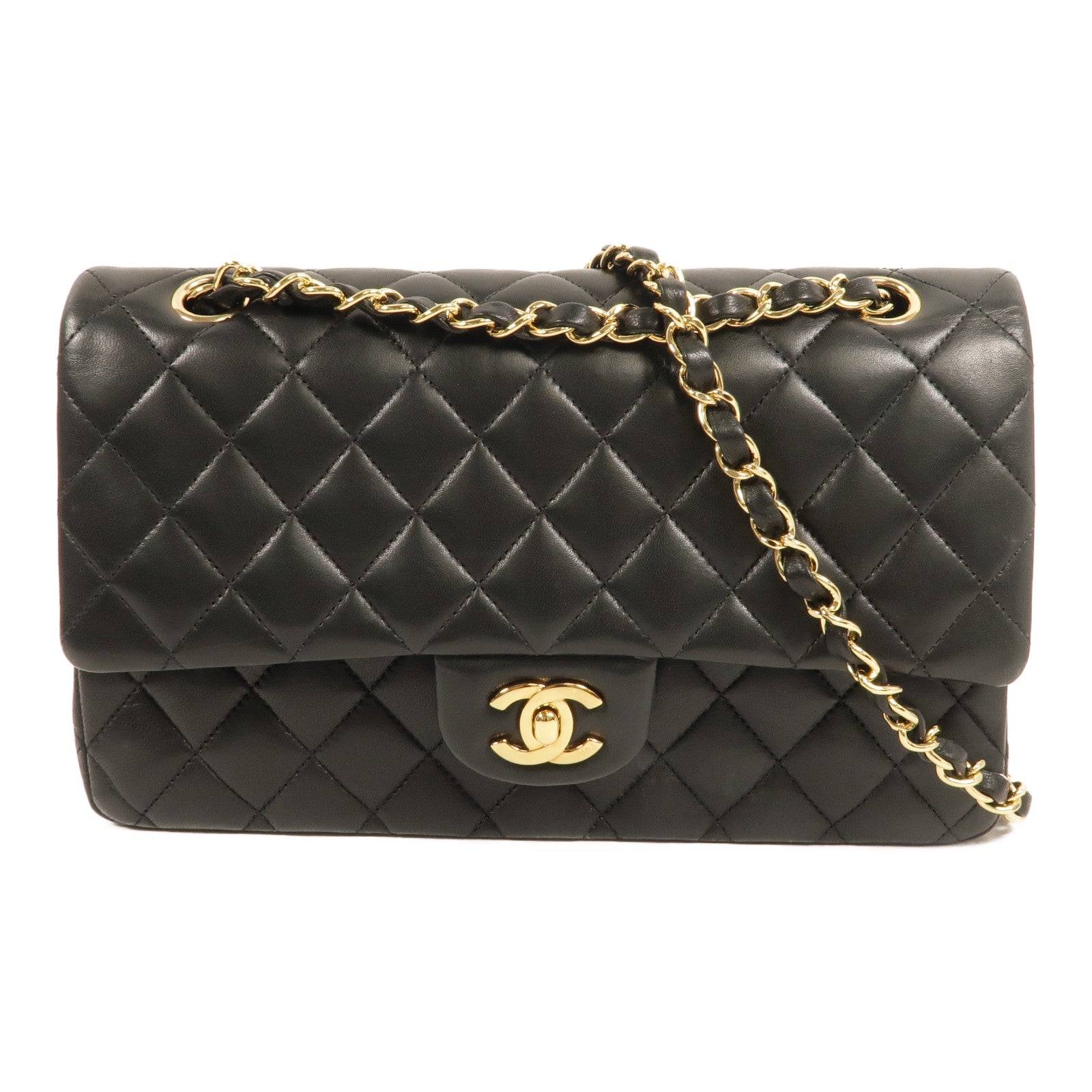 CHANEL 羊皮皮革Classic 25鏈帶肩背袋