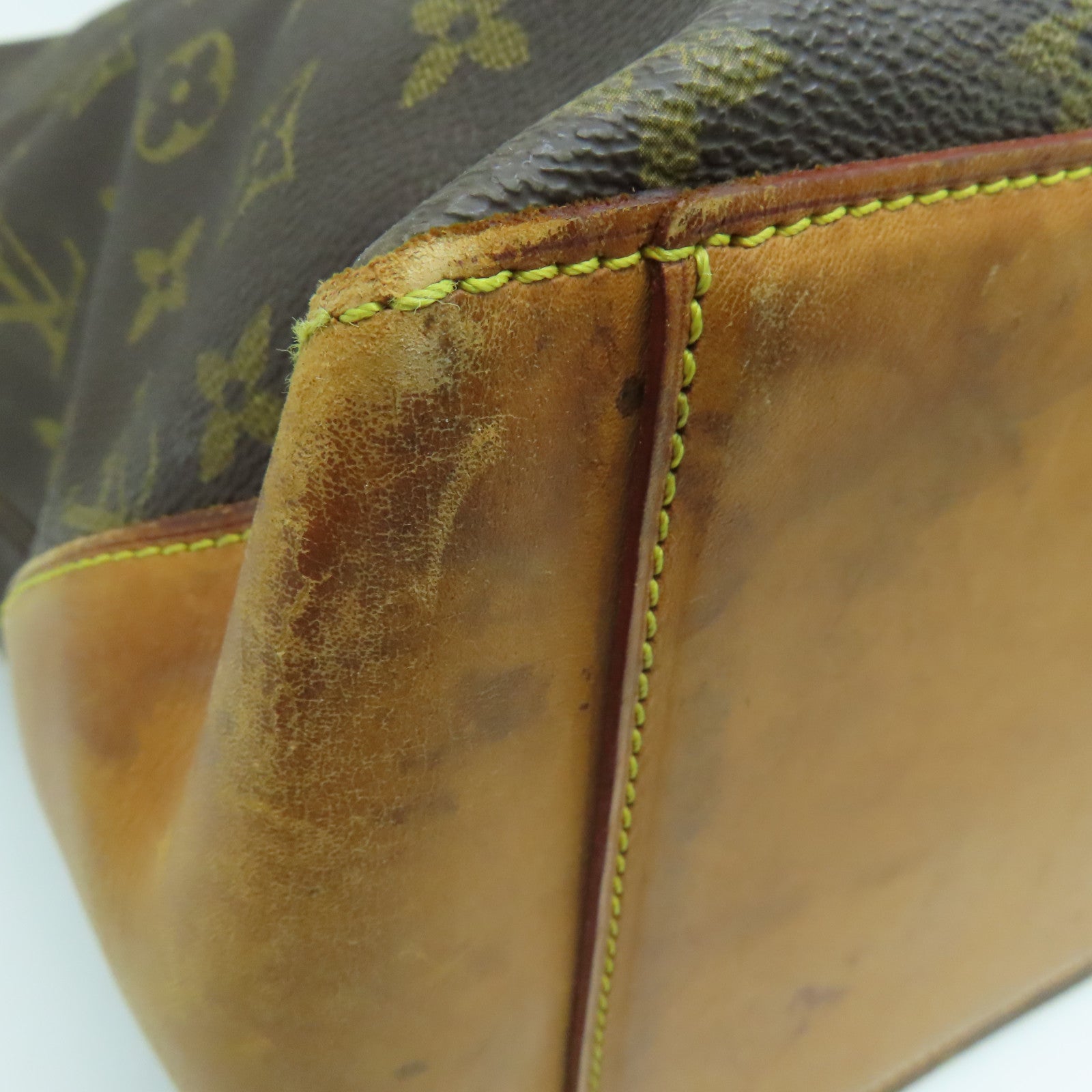 LOUIS VUITTON 【激減優惠】Monogram Cabas Alto Tote Bag金扣手挽袋啡色